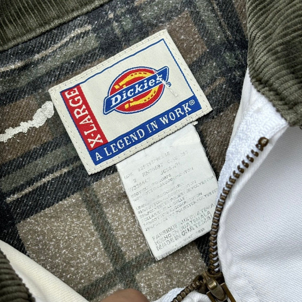 Vintage 90s Dickies Flannel Lined Jacket XL