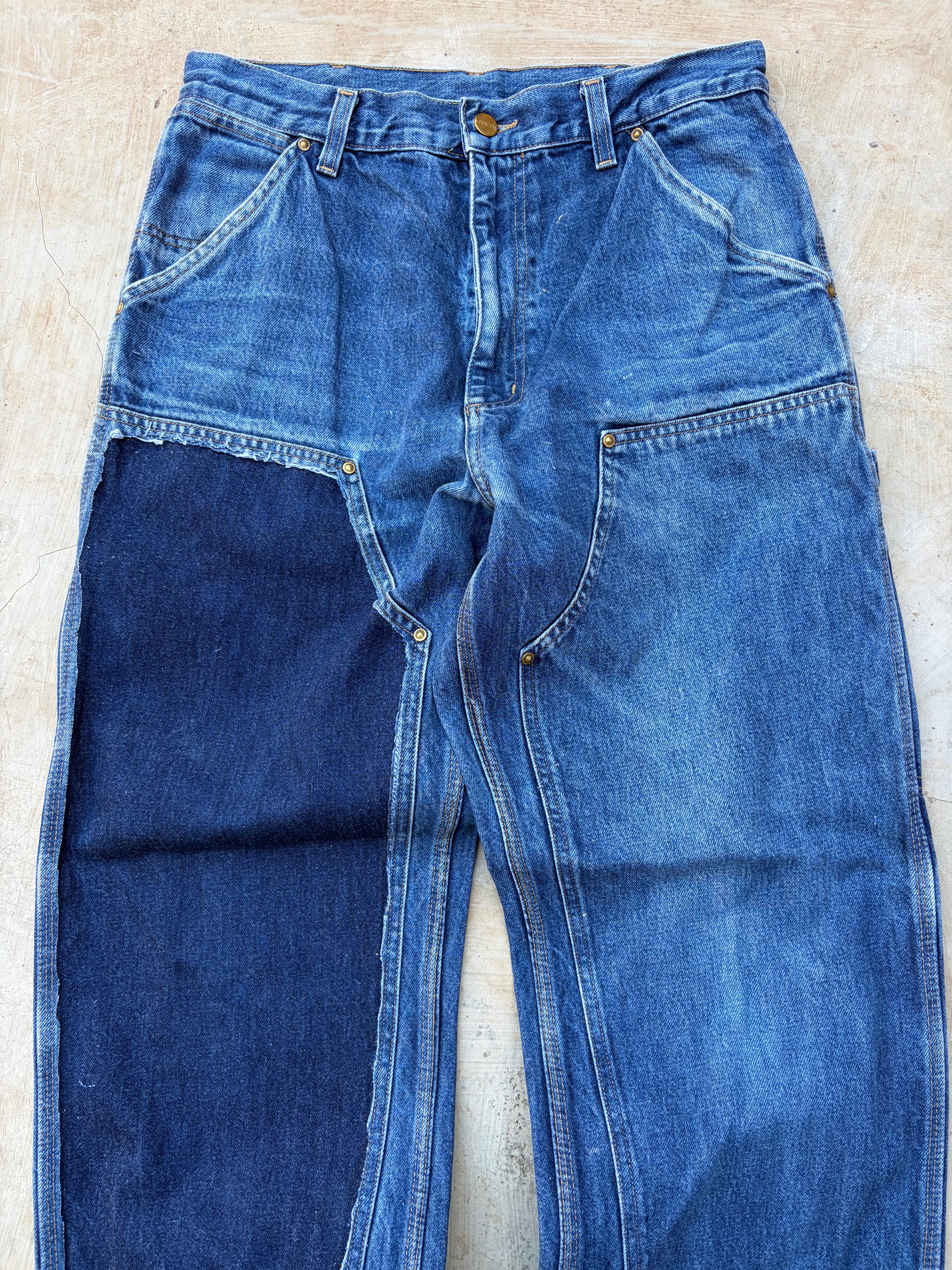 Vintage 00s Carhartt Double Knee Denim Pant 33