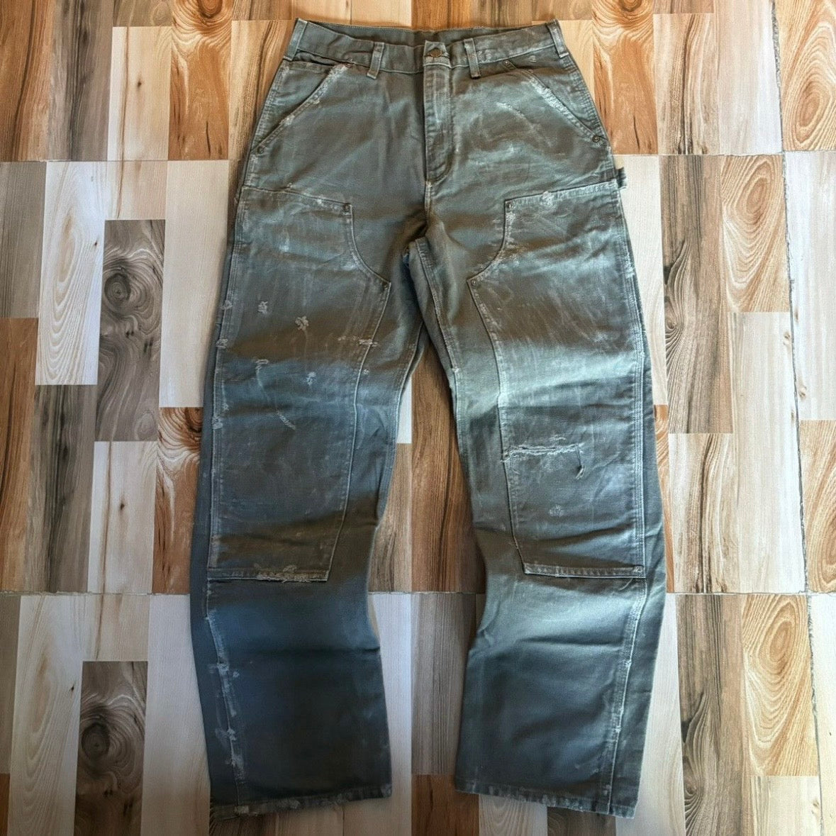 Vintage 00s Carhartt Double Knee B136 Mos 30