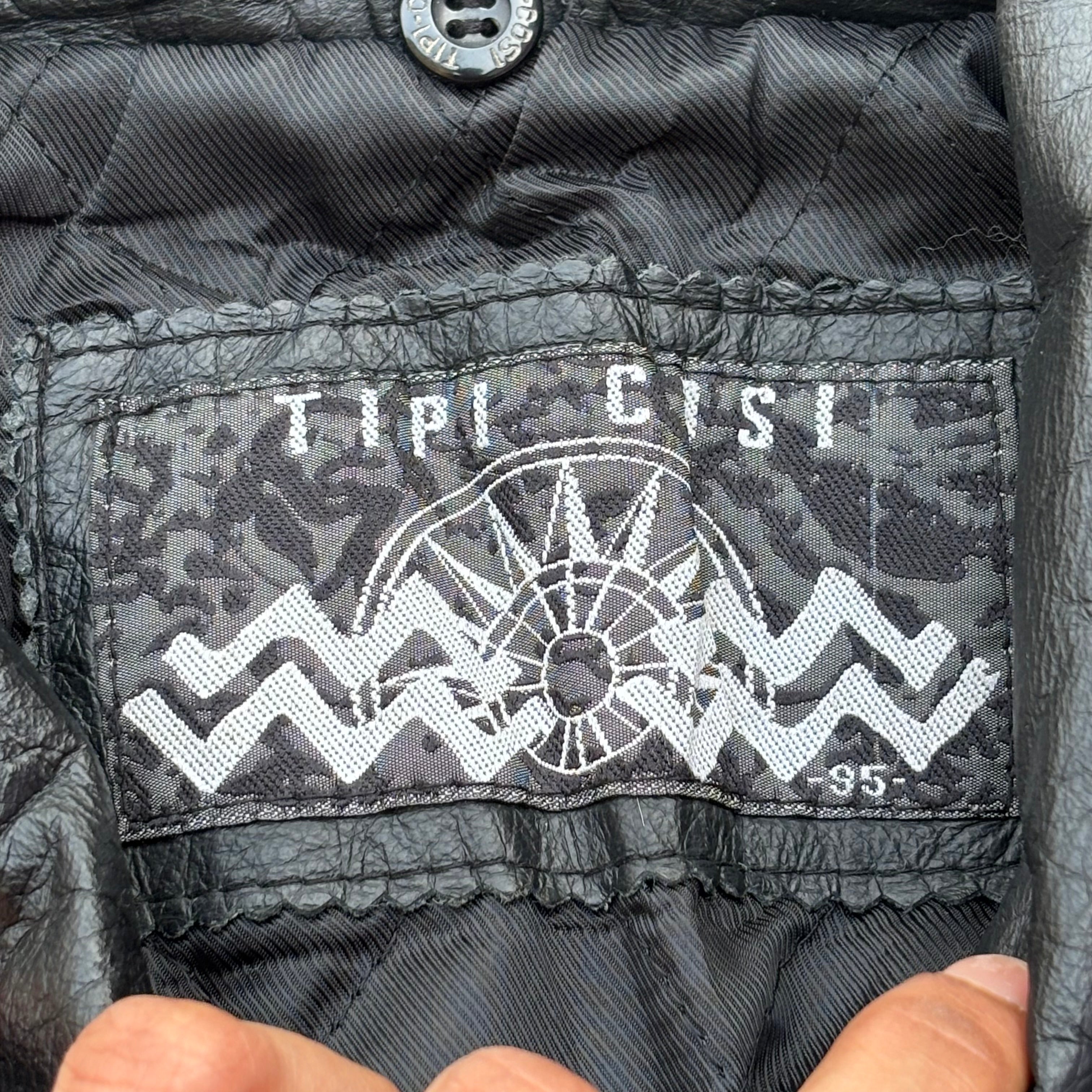 Vintage 90s Tipi Cosi Leather Jacket M/L