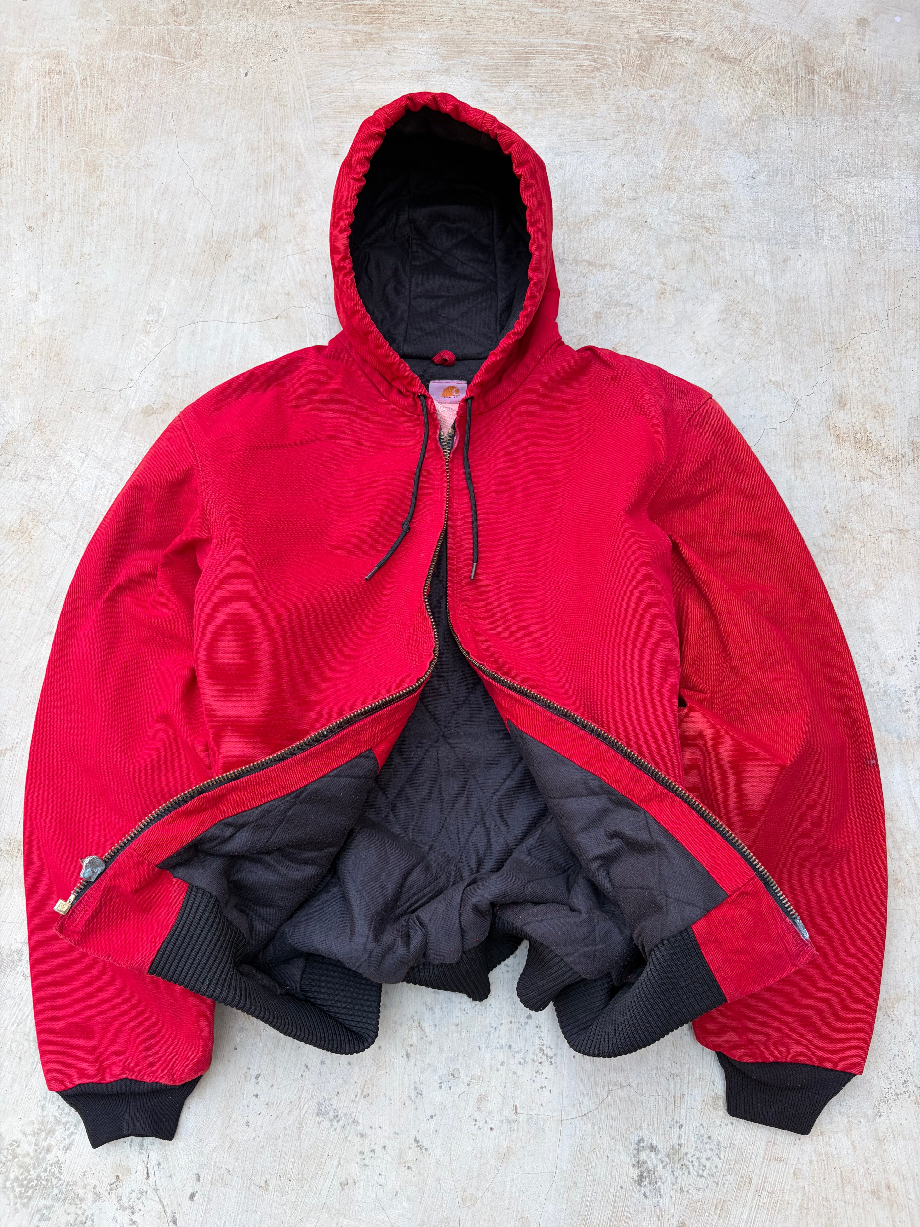 Vintage 00s Carhartt Active Jacket J140 RED L