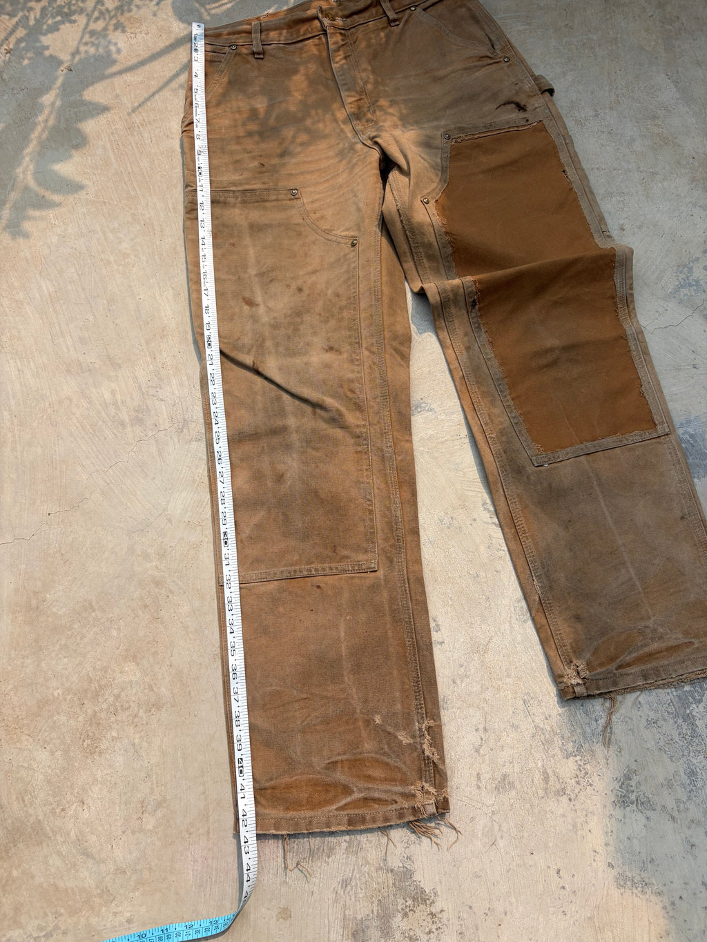 Vintage Sunfaded 1 pannel Carhartt Double Knee 32