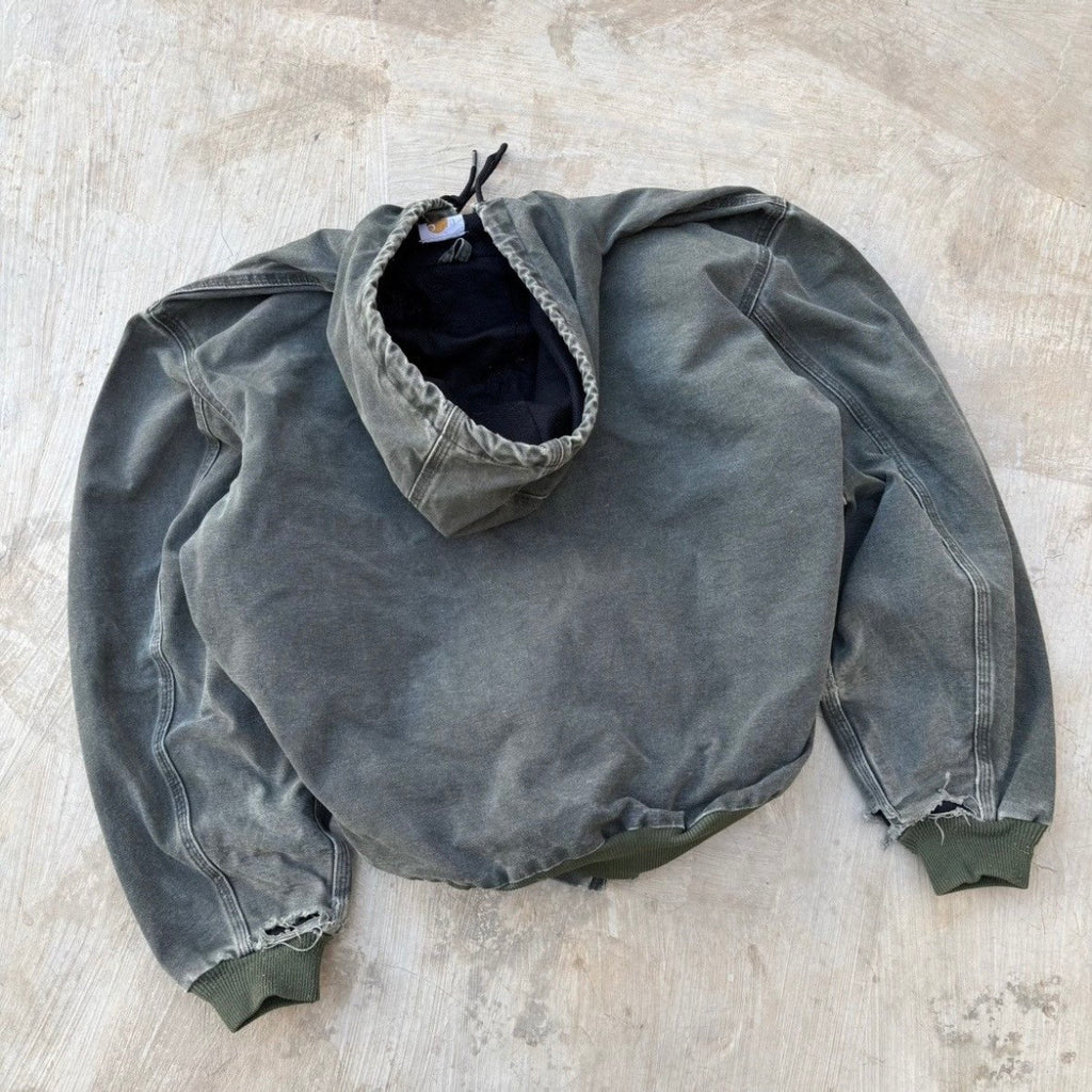 Vintage 00s Carhartt Active
Hooded Jacket J25 Mos XL