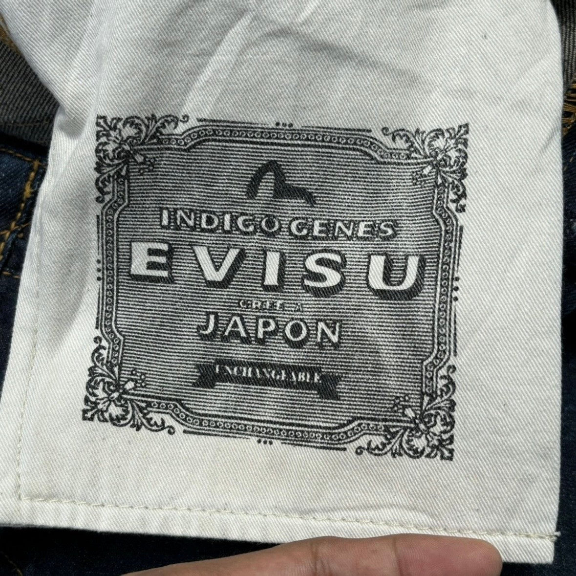 Vintage 00s EVISU Diacock Heritage Jeans 32