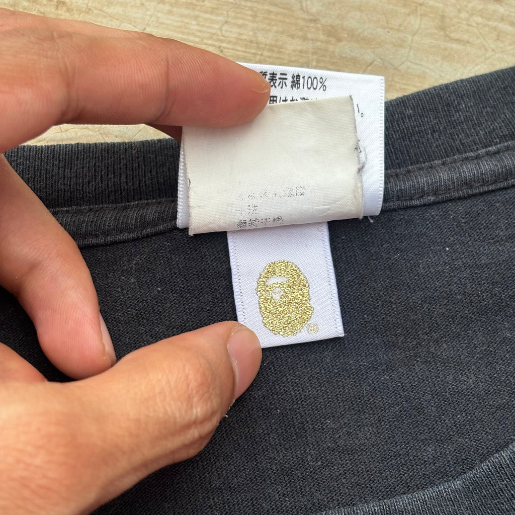 Vintage 00s Bape Head Ape Tee S/M