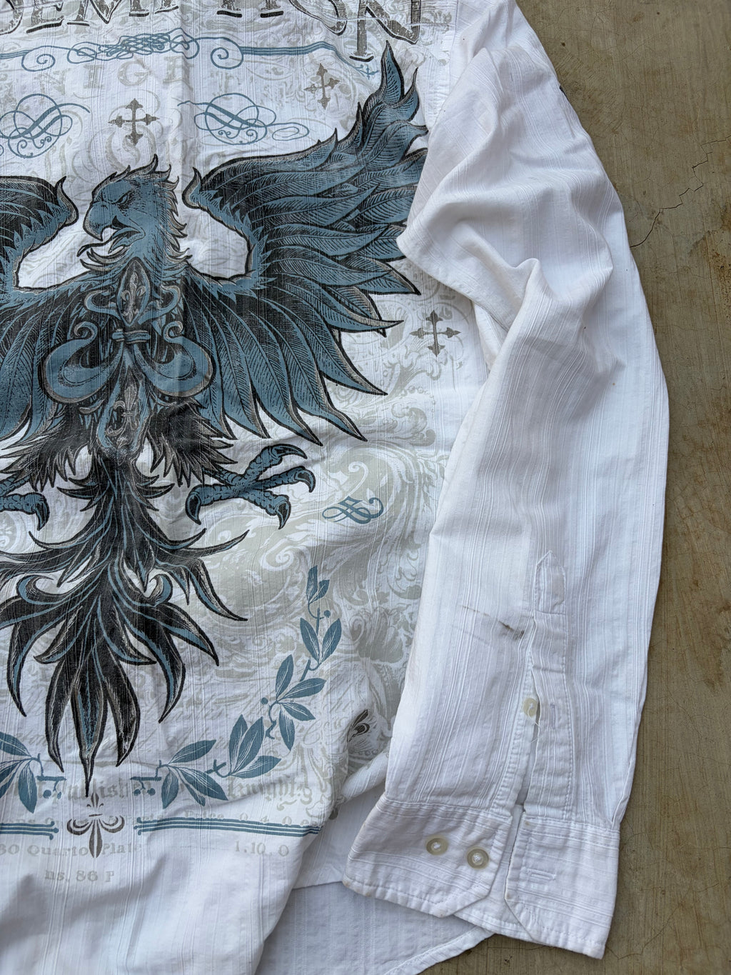 Vintage Helix Y2K "Redemption" Shirt L