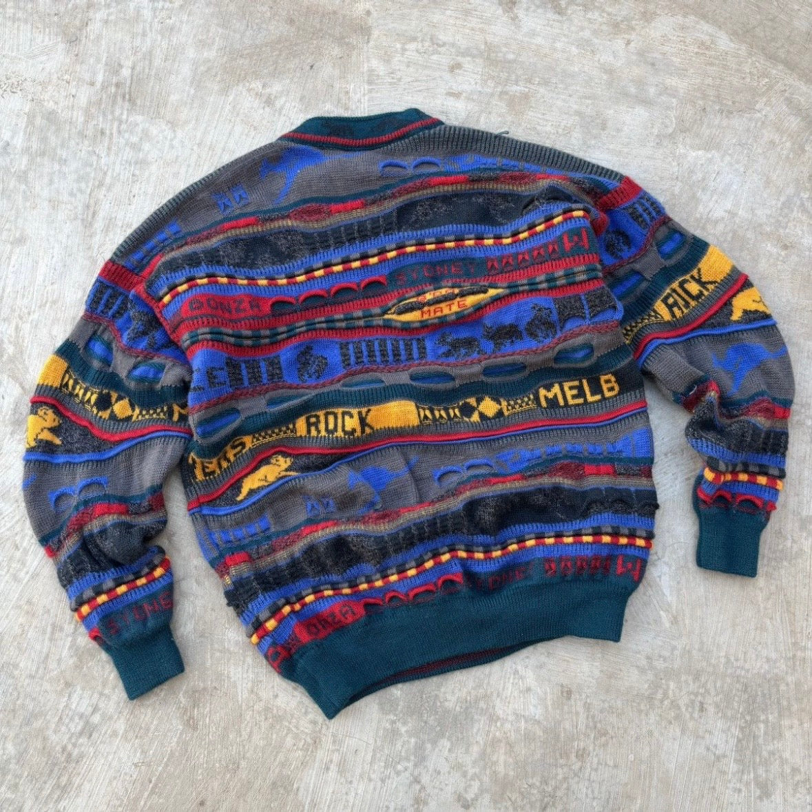 Vintage 90s Coogi Knitwear S