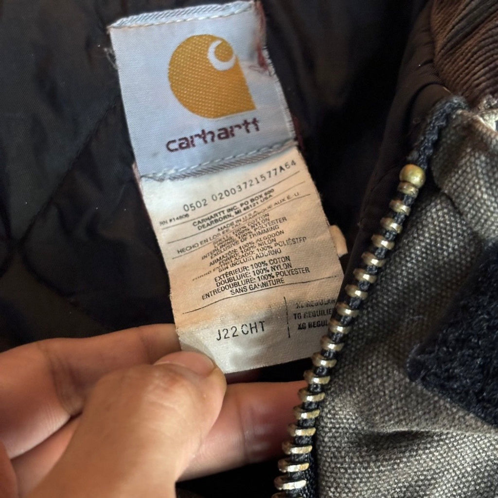 Vintage 00s Carhartt Arctic Jacket J22 DKB XL