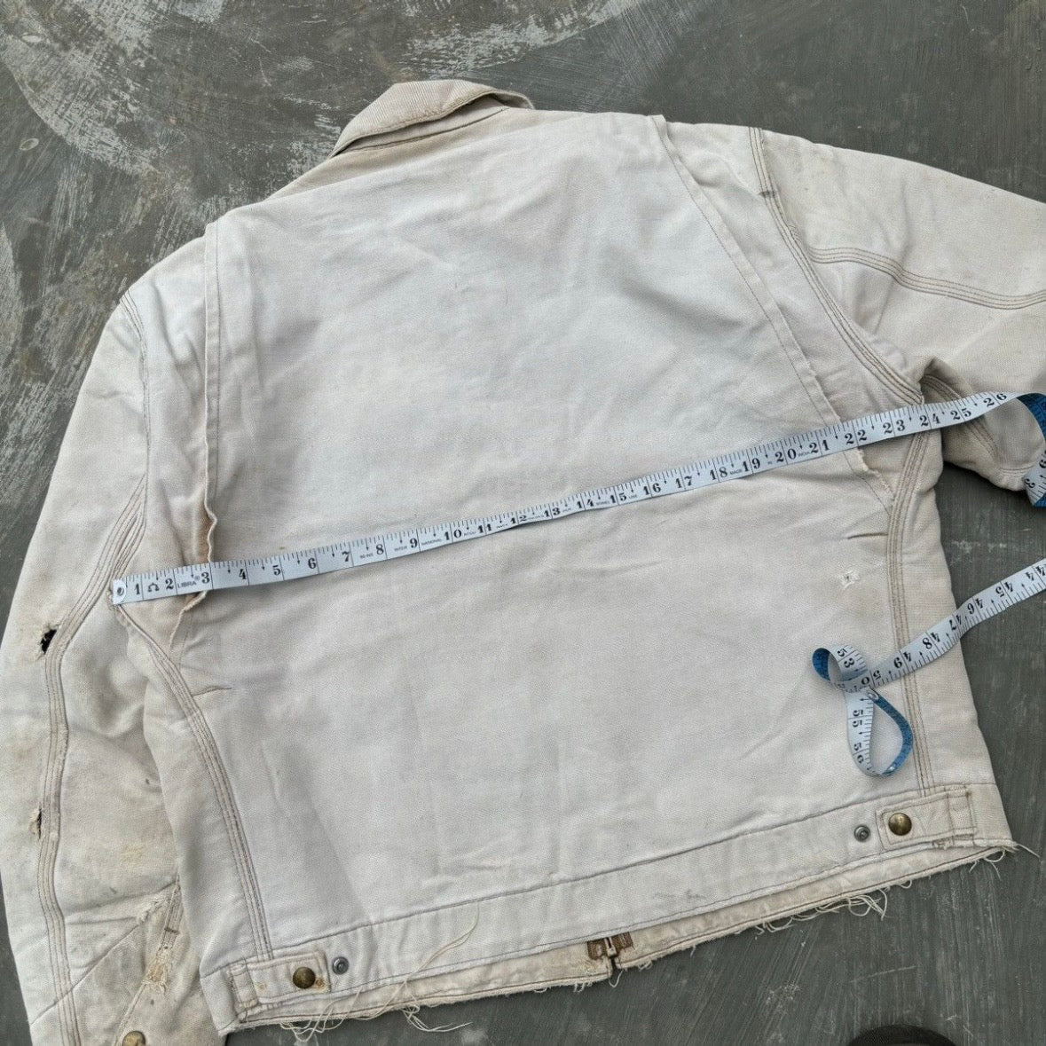 Vintage 90s Faded Carhartt Detroit Jacket BRN M/L