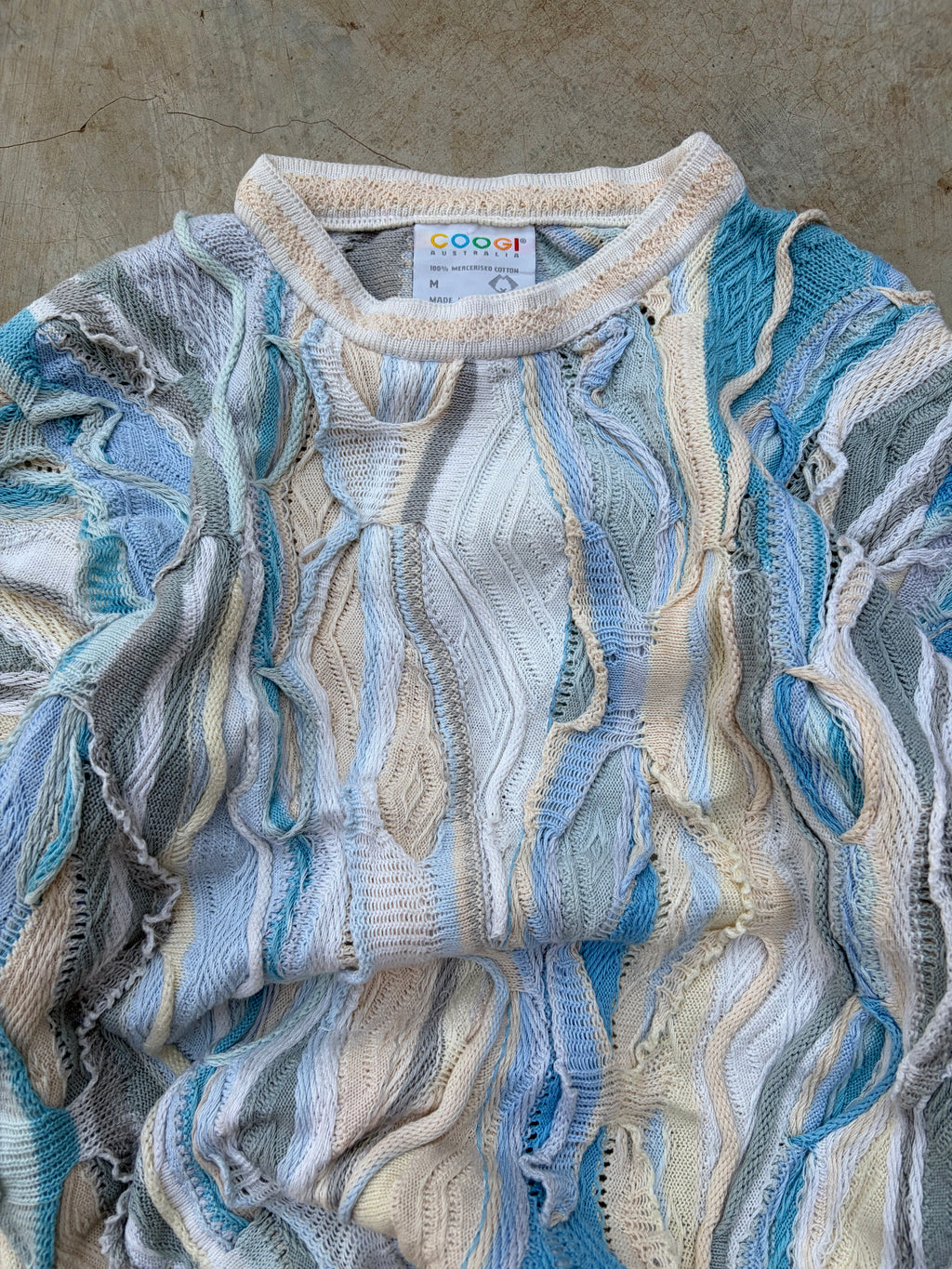 Vintage 90s Coogi 3D Knit Coogi Sweater M