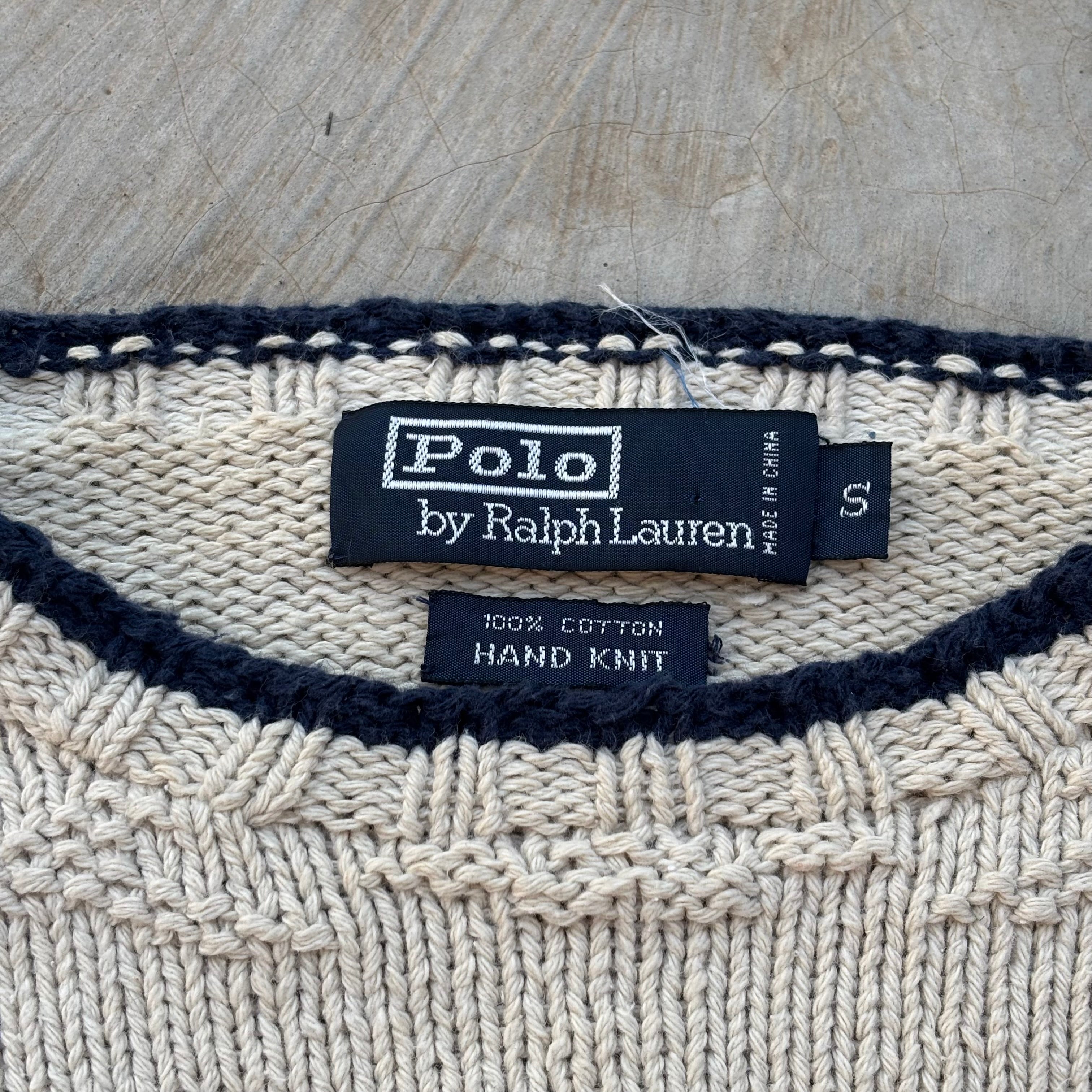 Vintage 90s Polo Ralph Lauren Knitwear L