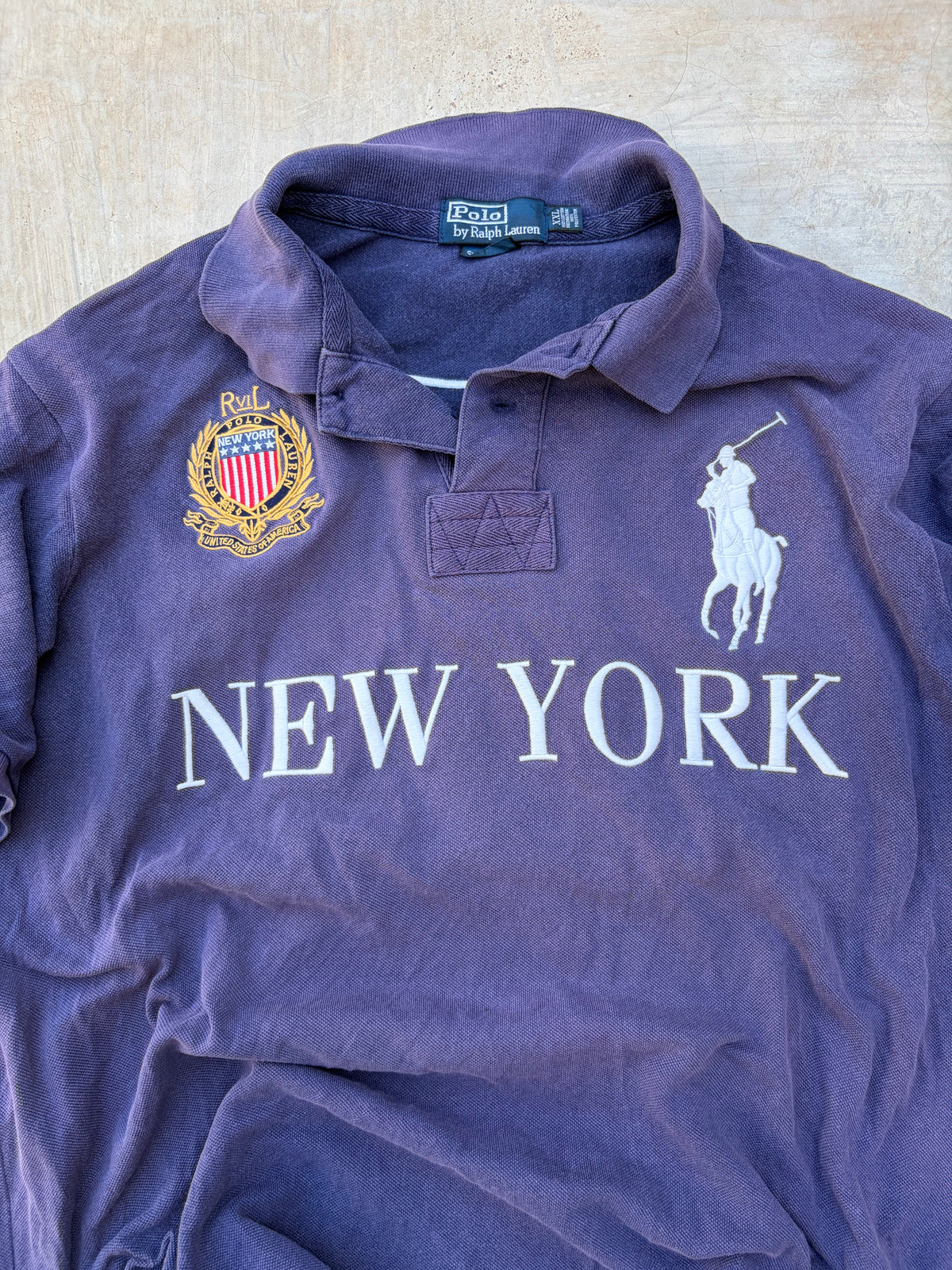 90s Vintage Polo Ralph Lauren Country New York Polo L/XL