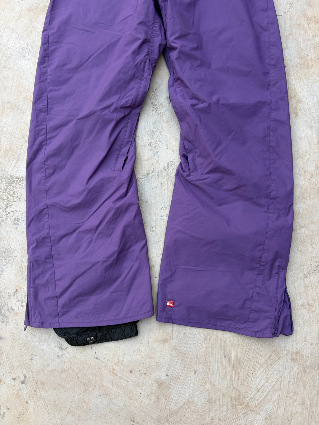Vintage 00s Quiksilver Purple Insulated Snow Ski Pants 34