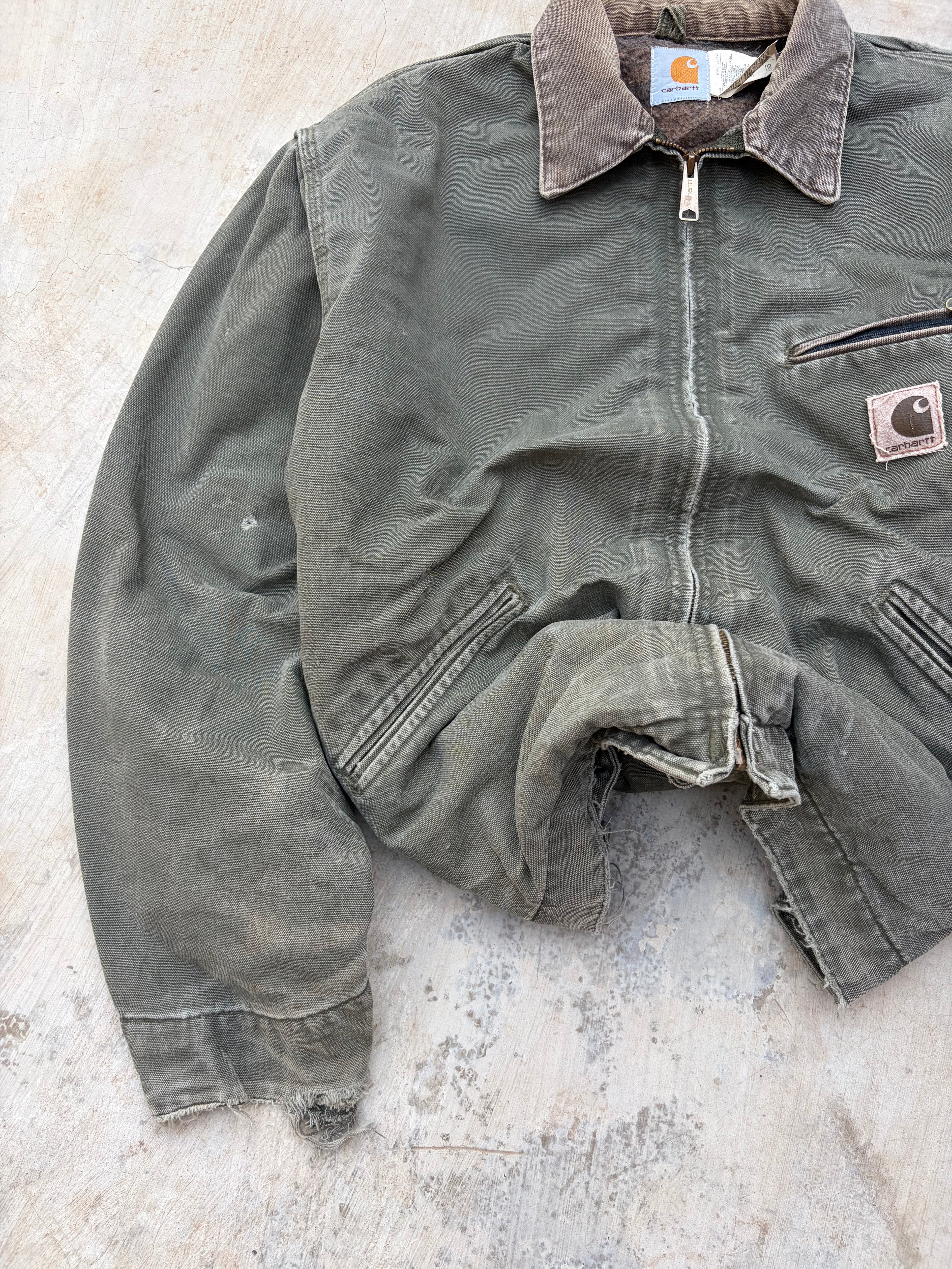 Vintage 90s 1999 Carhartt Detroit Jacket J76 MOS XL