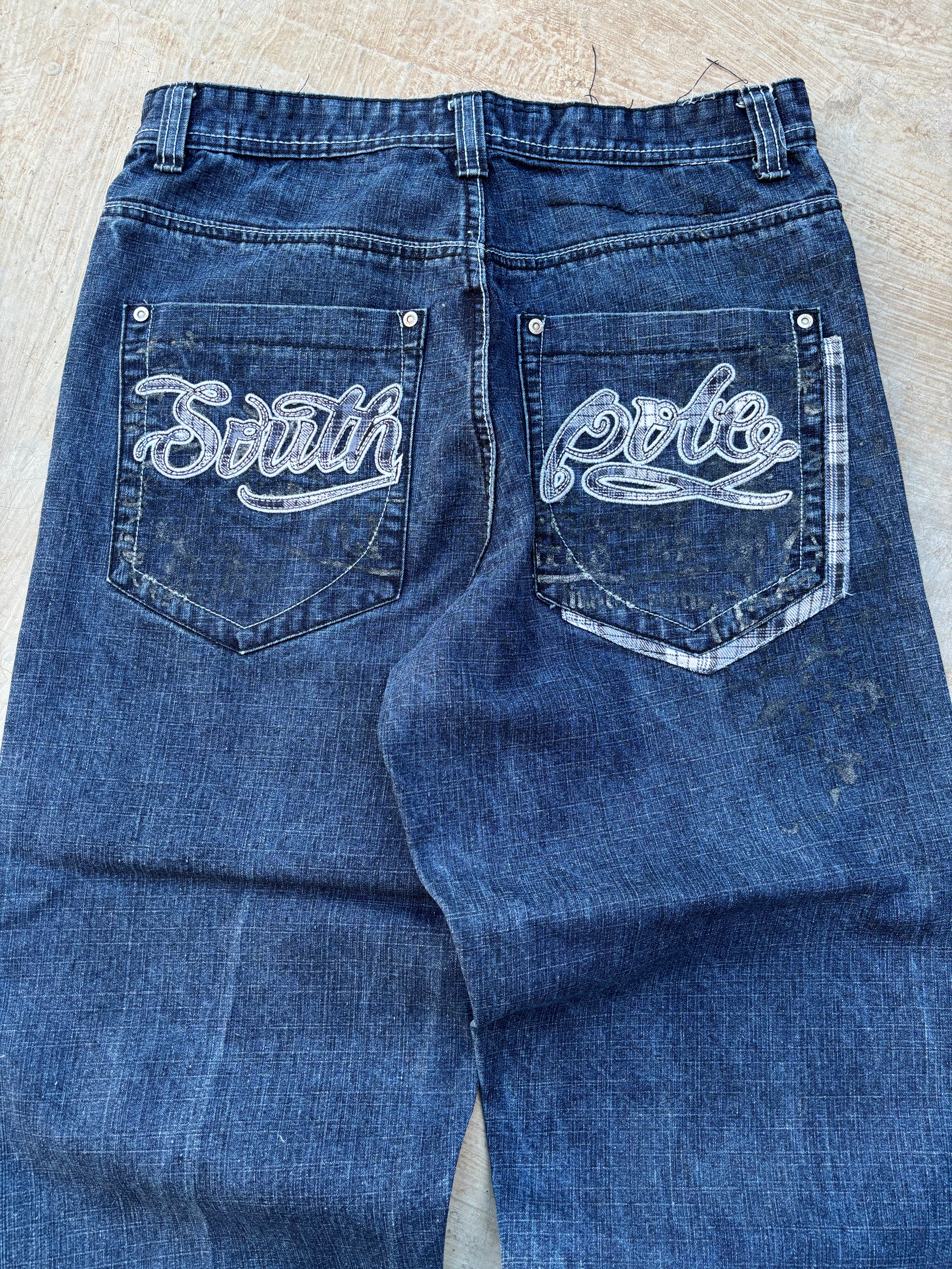 Vintage 90s SouthPole SpellOut Jeans 34