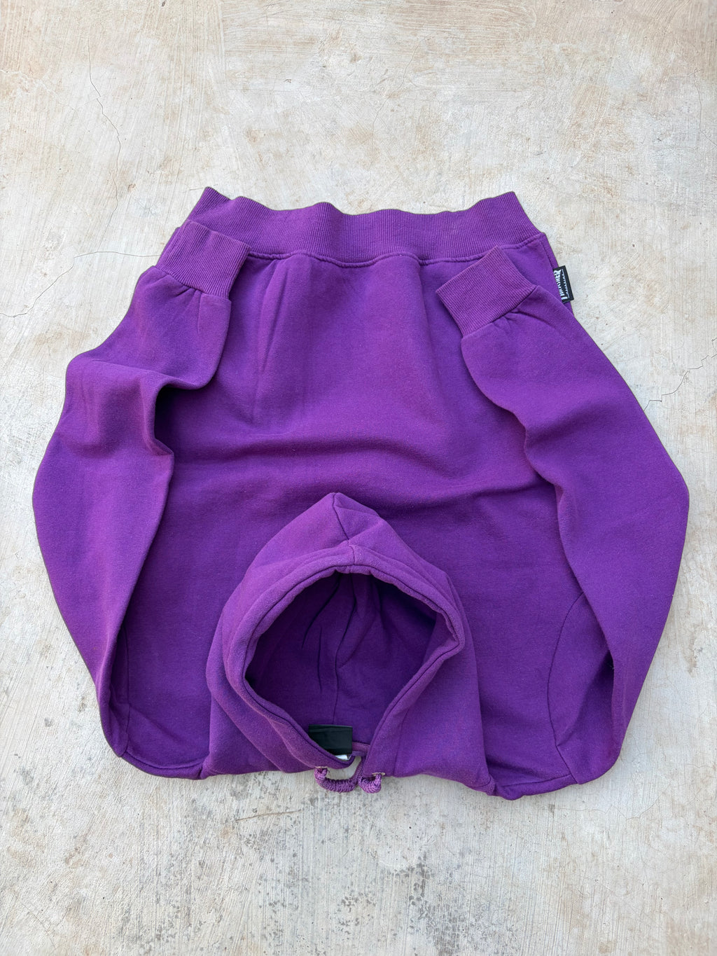 Vintage 00s Thrasher Flame Logo Hoodie (Purple) L