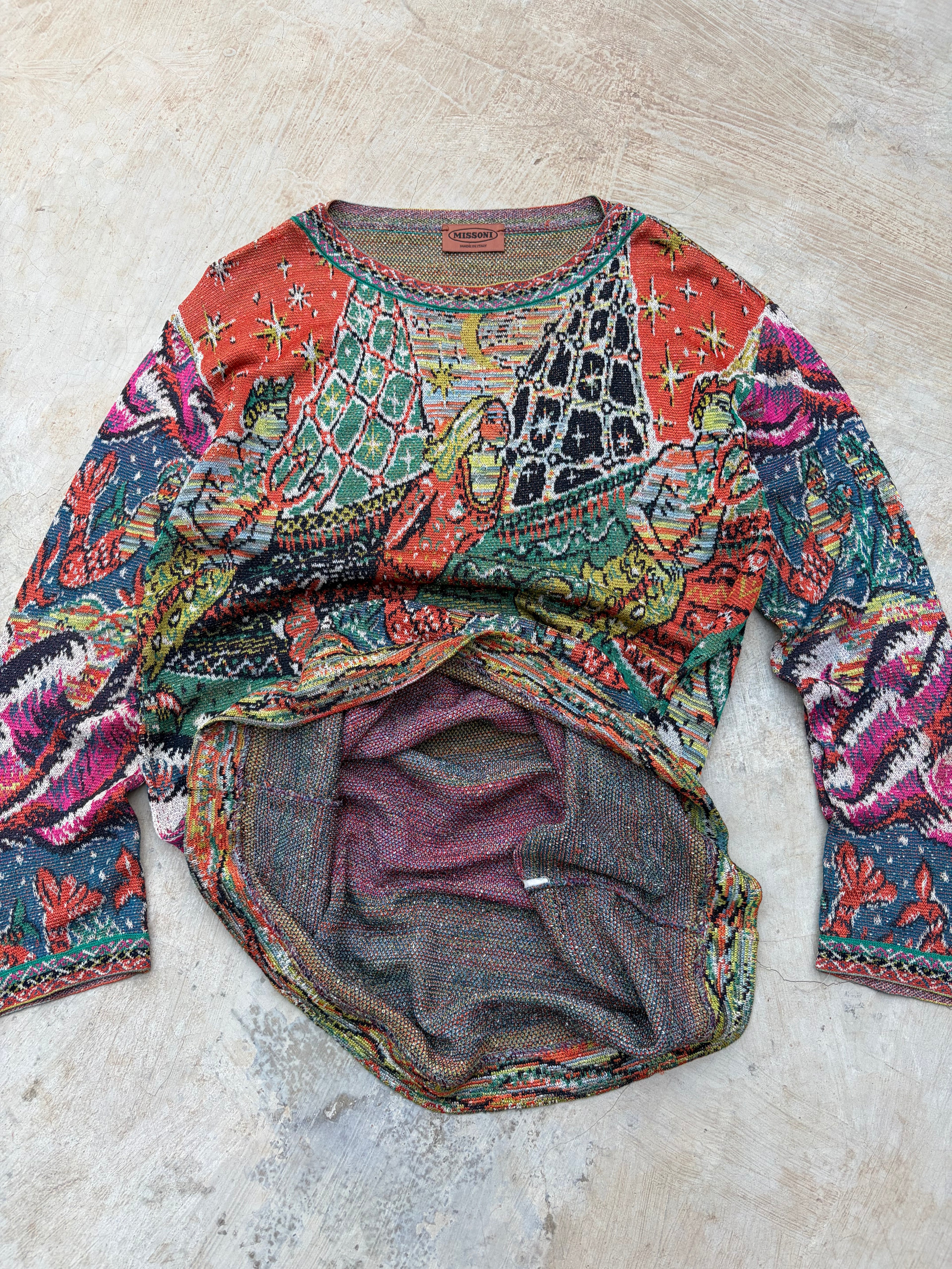 Vintage 90s Missoni Knitwear Sweater M