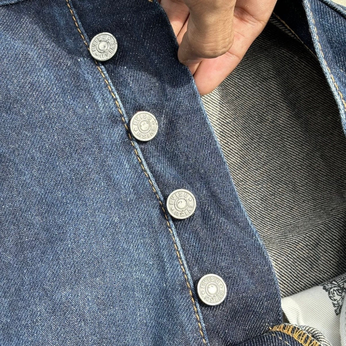 Vintage 00s EVISU Diacock Heritage Jeans 32