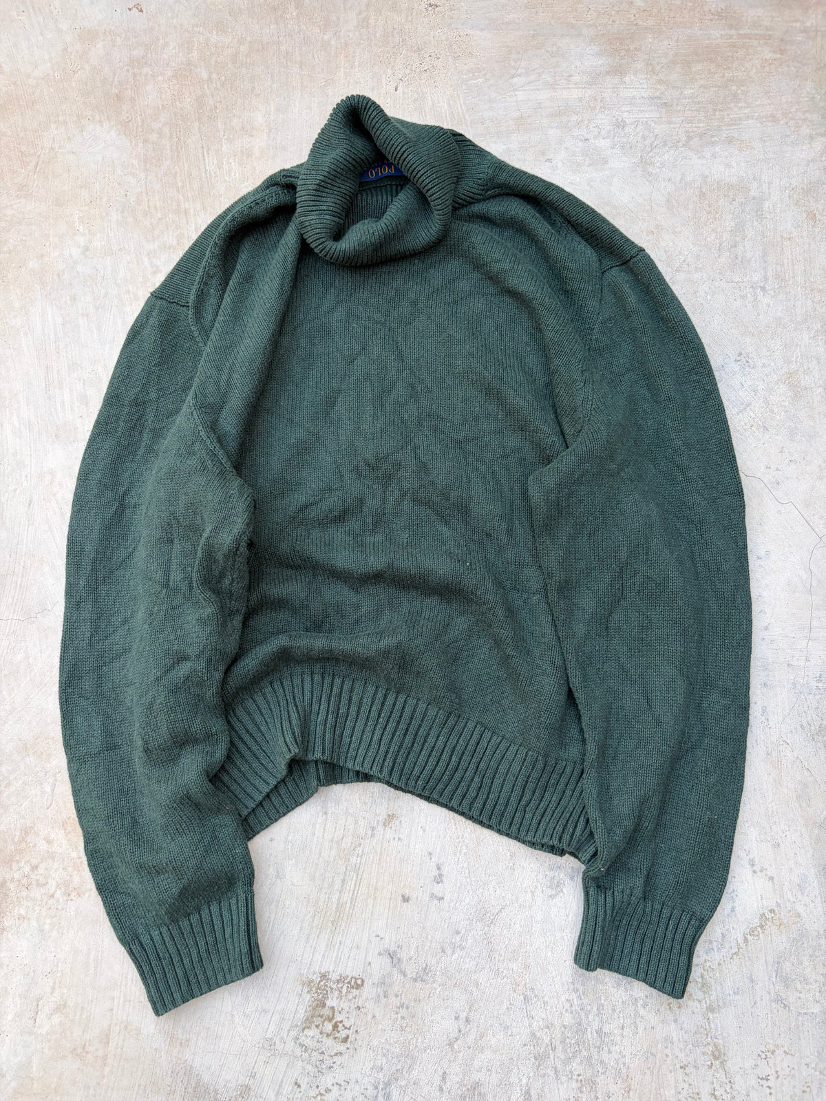 Vintage Polo Ralph Lauren Equestrian Horse Turtleneck Sweater XL/XXL