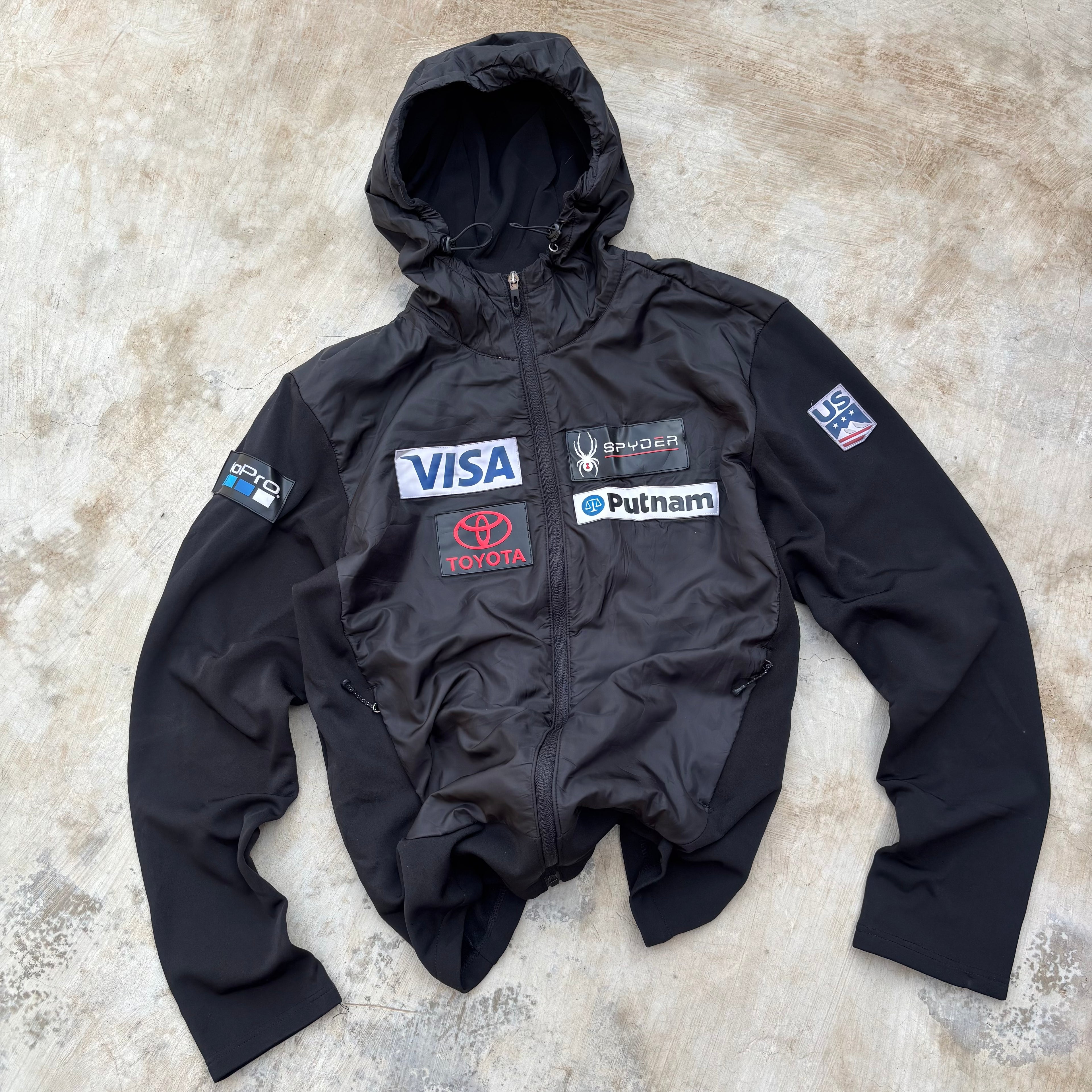 Vintage 00s Spyder USA SKI Team Jacket L