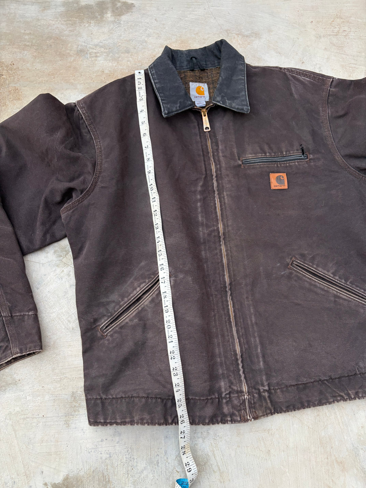 Vintage Carhartt Detroit Jacket J97 DKB L Tall
