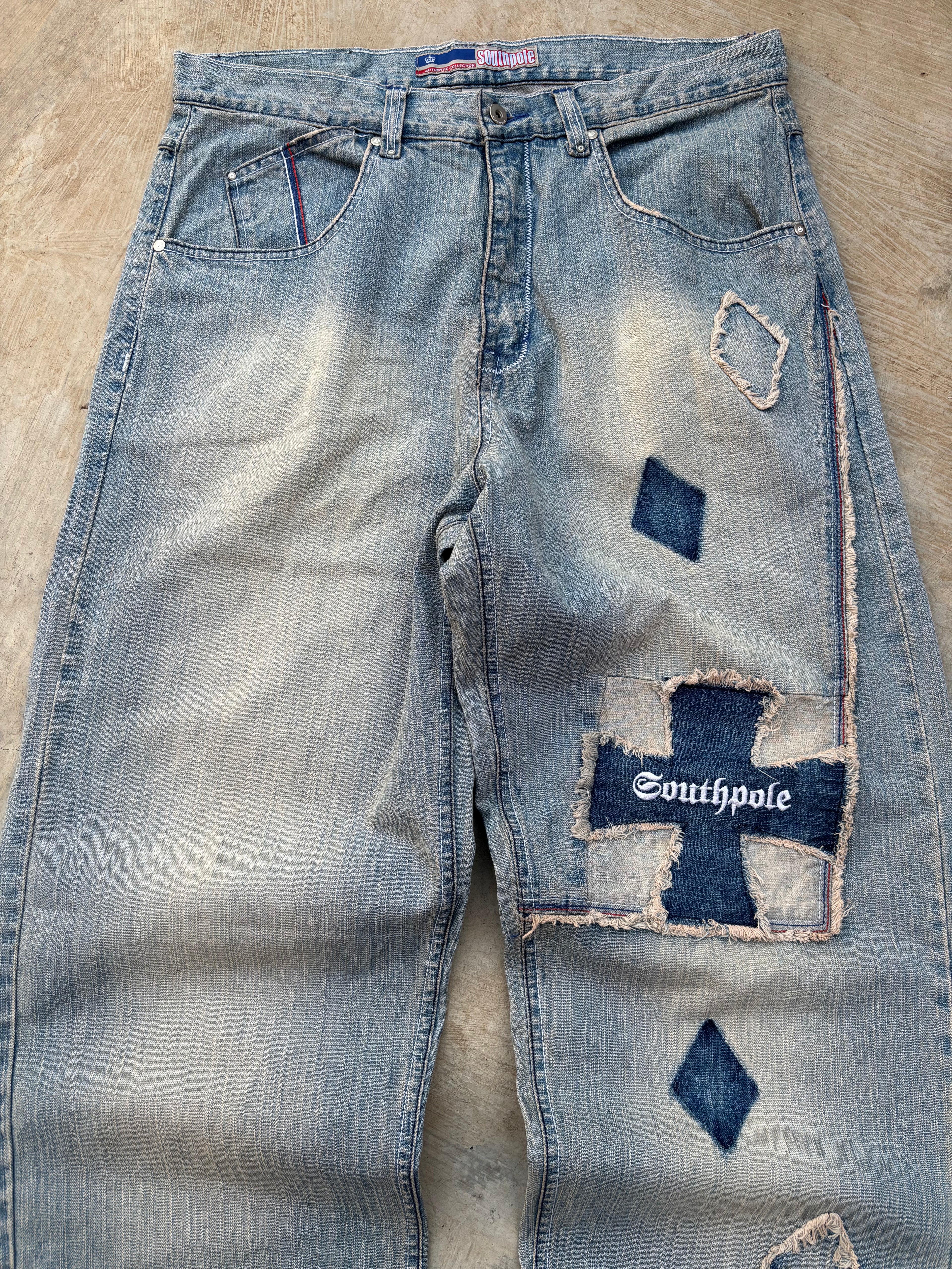 Vintage 90s SouthPole Red Tabs 38