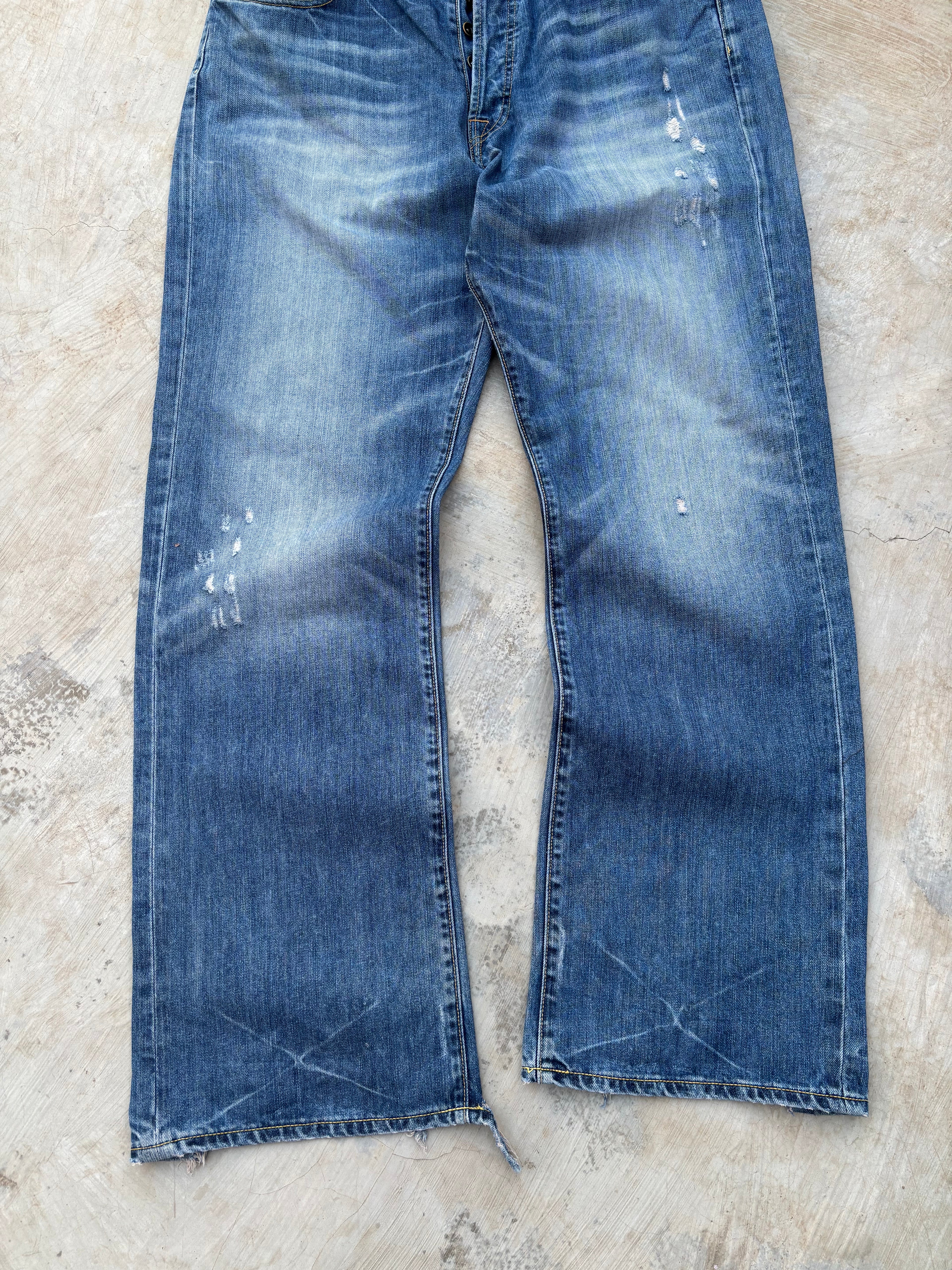 Vintage 00s Edhardy Bootcut Spellout Pant 38