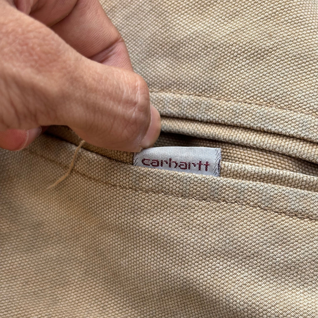 Vintage 90s Sunfaded Carhartt Detroit Jacket M/L