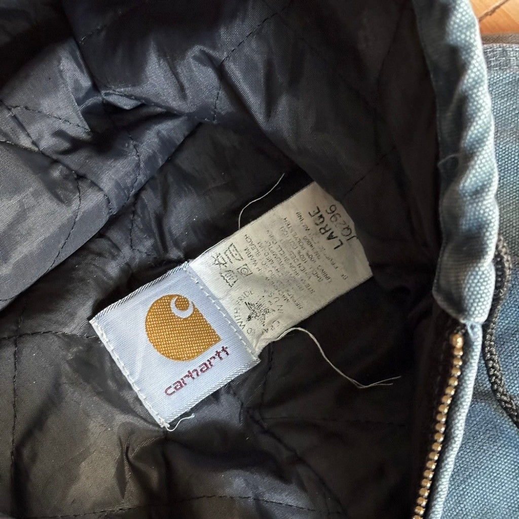 Vintage 90s Faded Carhartt Active Jacket HTG L