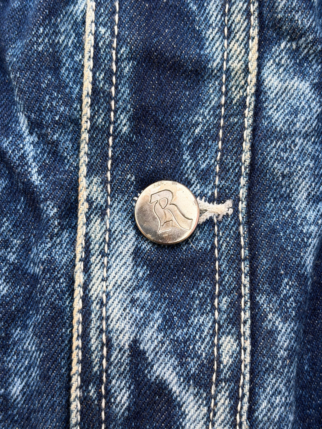 Vintage 80s Hysteric Glamour Y2K Punk Denim Trucker M