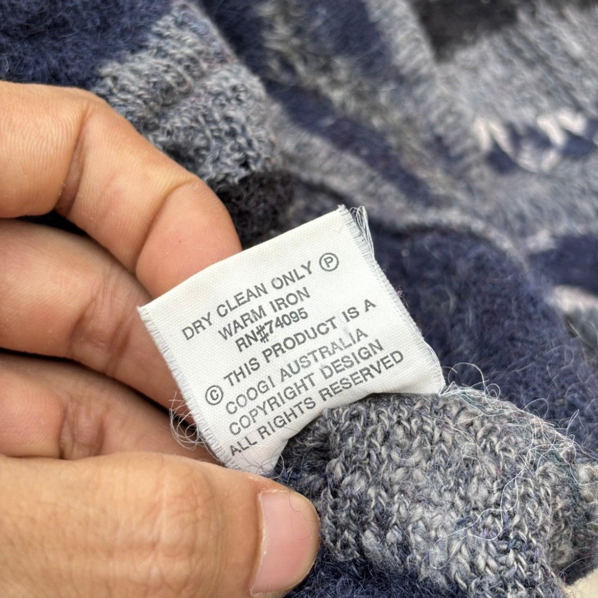 Vintage 90s Mohair Coogi Knitwear L/XL