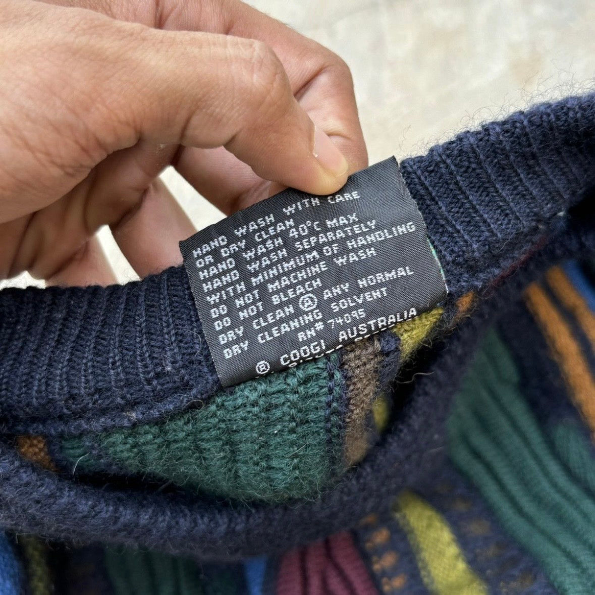 Vintage 90s Coogi Knitwear M