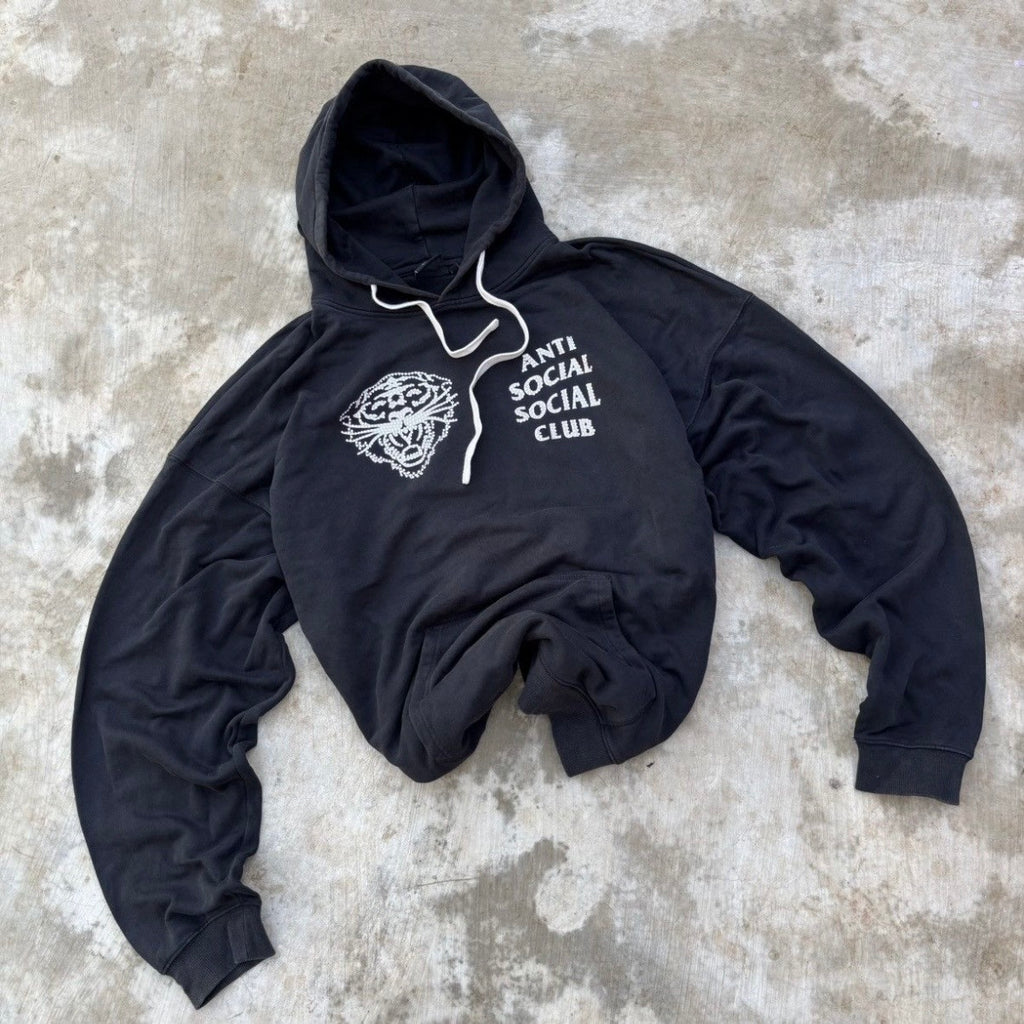 Vintage Edhardy X Anti Social Social Club Hoodie L/XL