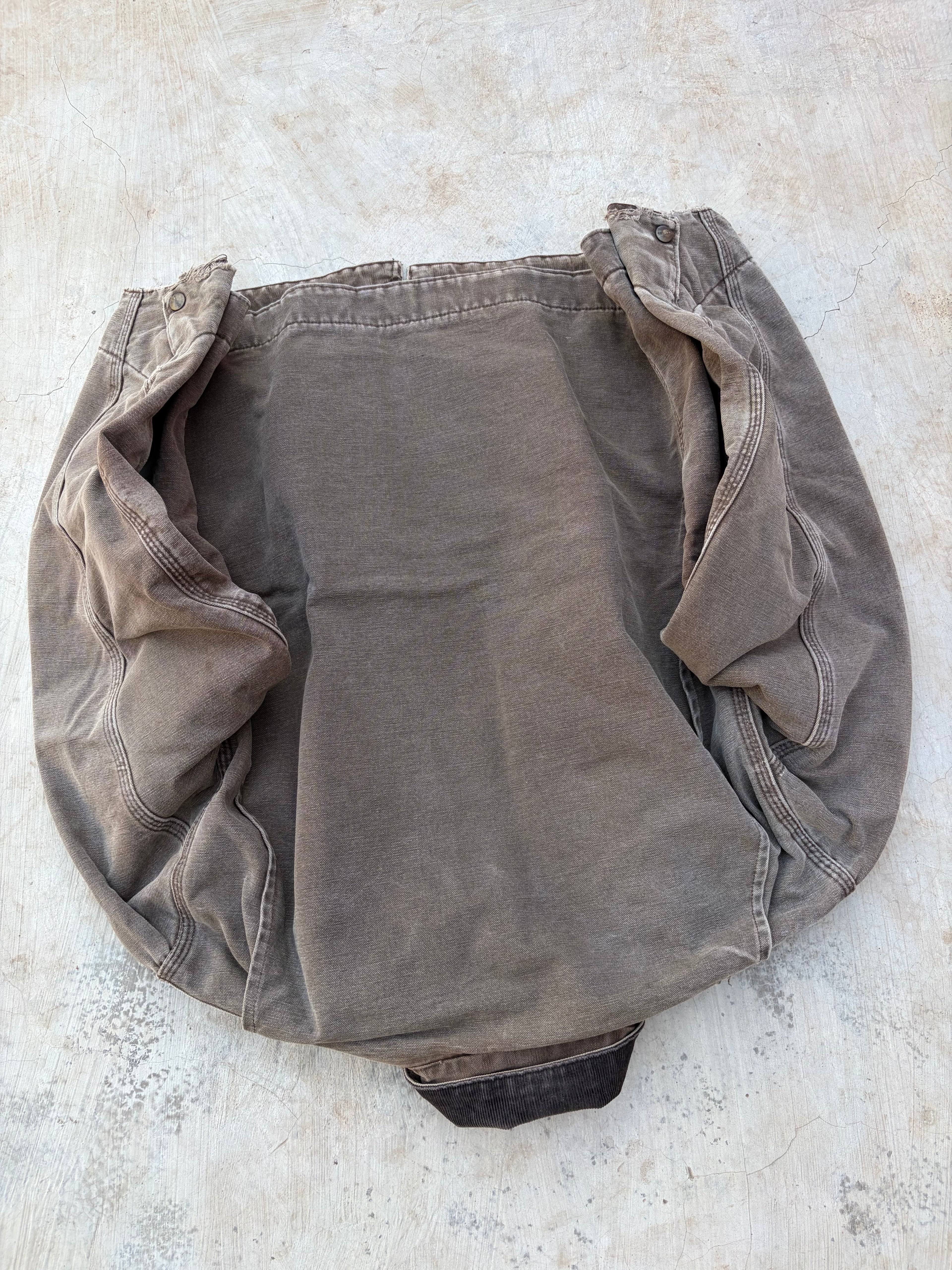 1998 Sunfaded Carhartt Detroit Jacket J43 CHT L