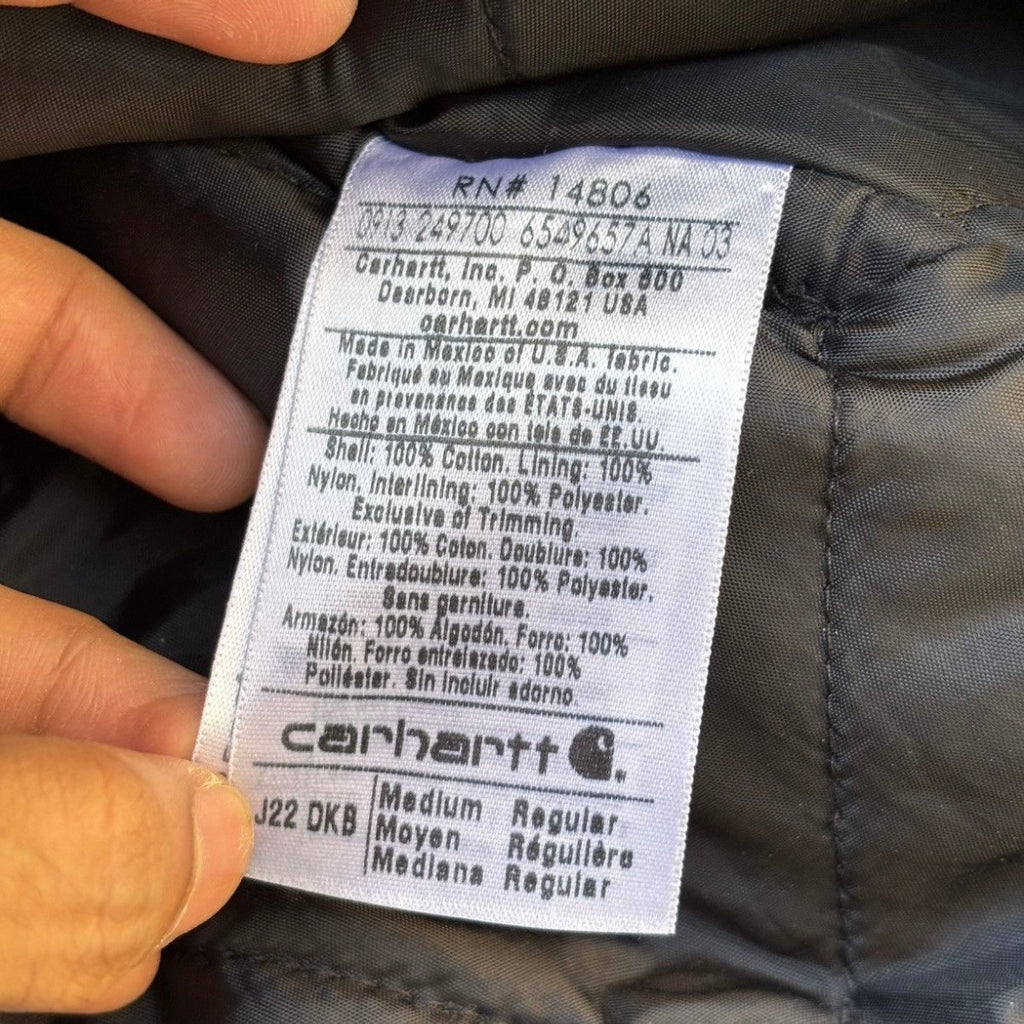 Vintage Carhartt Arctic Jacket J22 DKB M