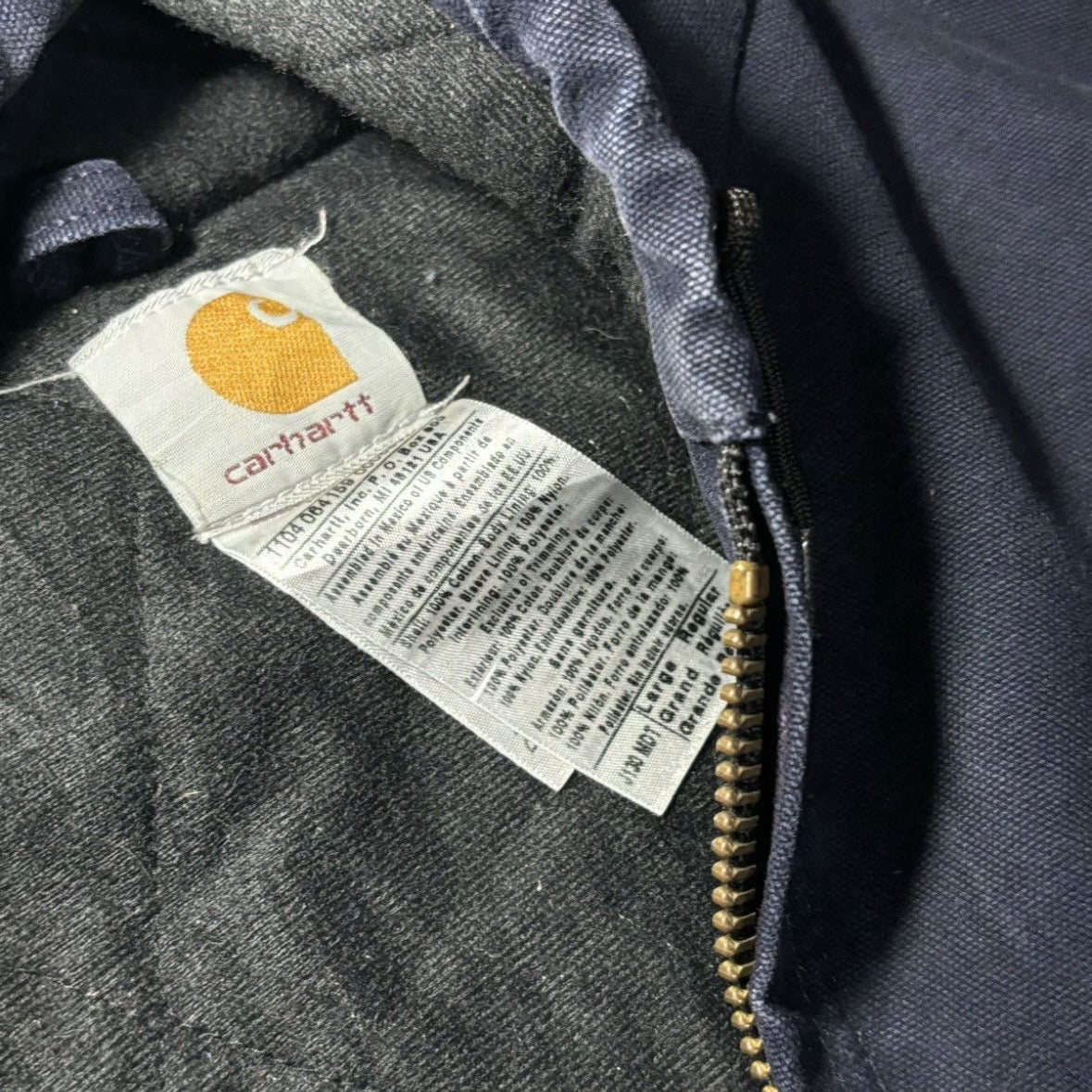 Vintage 00s Carhartt Active Jacket J130 MDT L