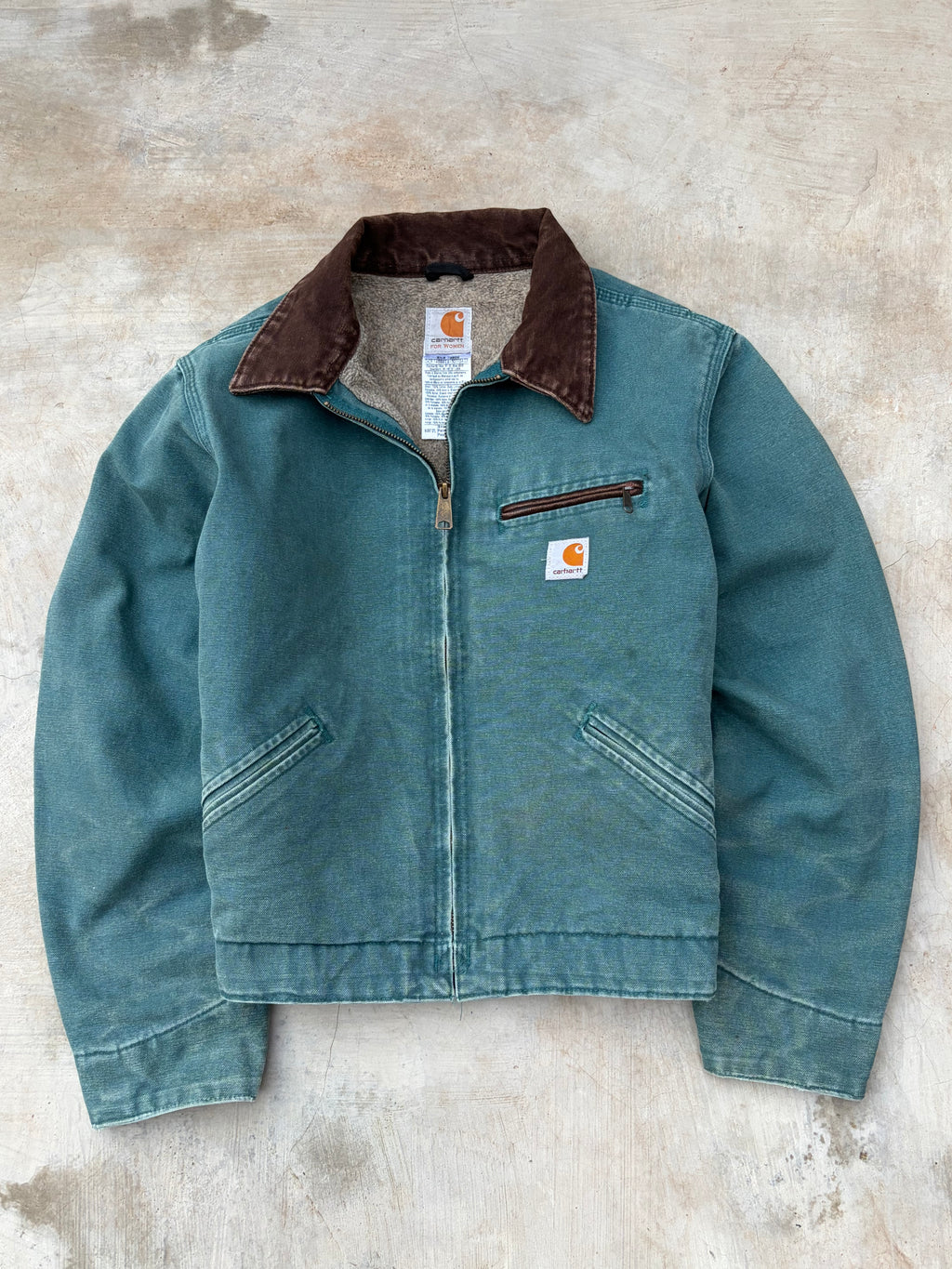 Vintage 00s Carhartt Detroit Jacket WJ097 DTL Small
