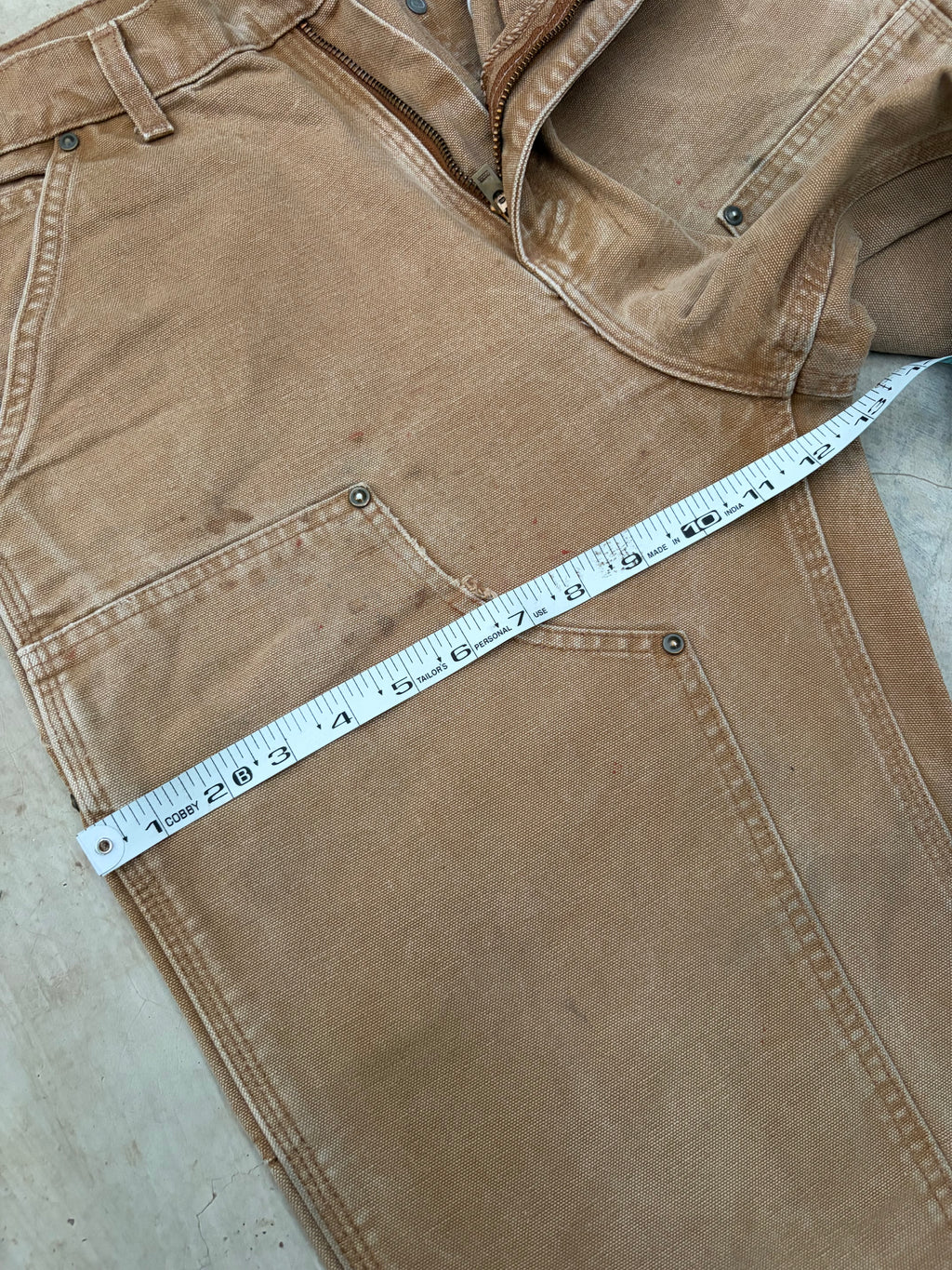 Vintage Carhartt B136 BRN Double Knee Carpenter Pants 31