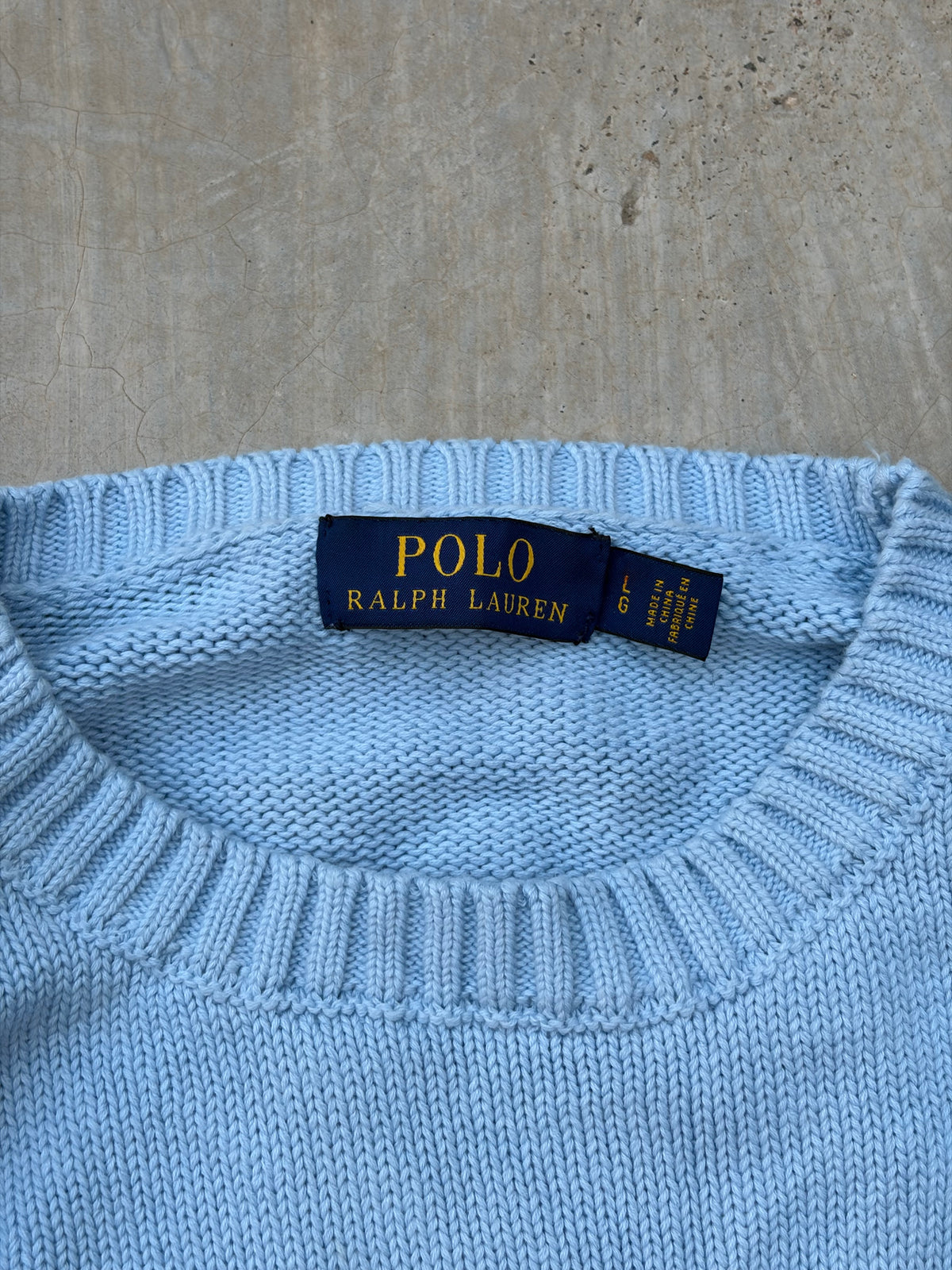 Vintage Polo Ralph Lauren Polo Bear Sweater M