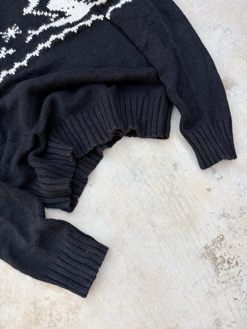 Vintage Polo Ralph Lauren Fair Isle V-Neck Sweater S/M
