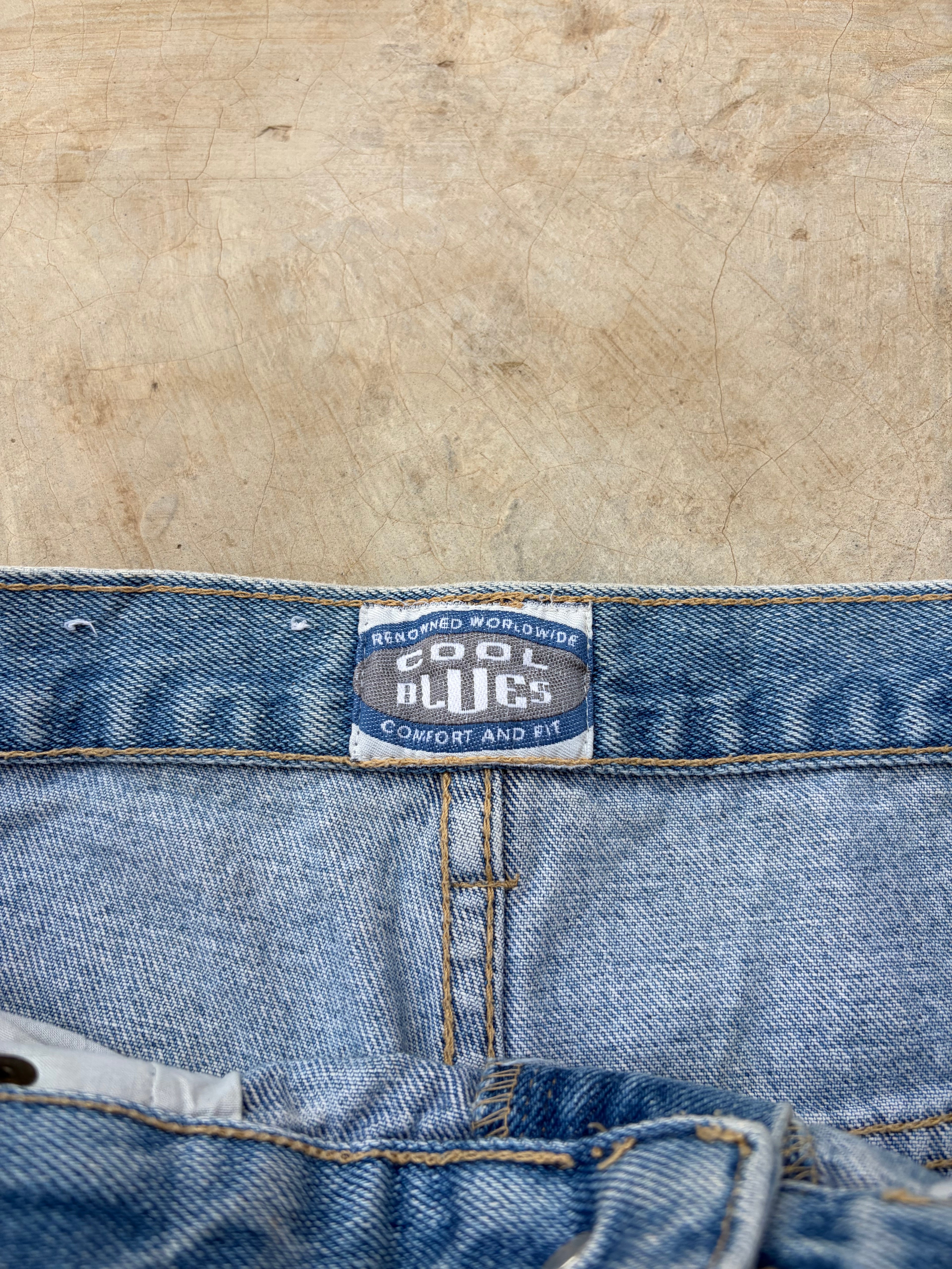 Vintage 90s Blues Jorts 34