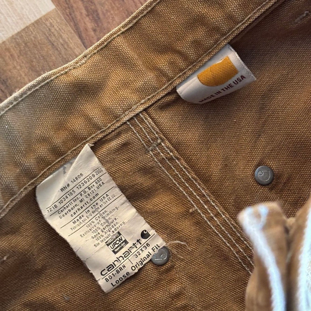 Vintage Carhartt Double Knee Pant B01 BRN 32