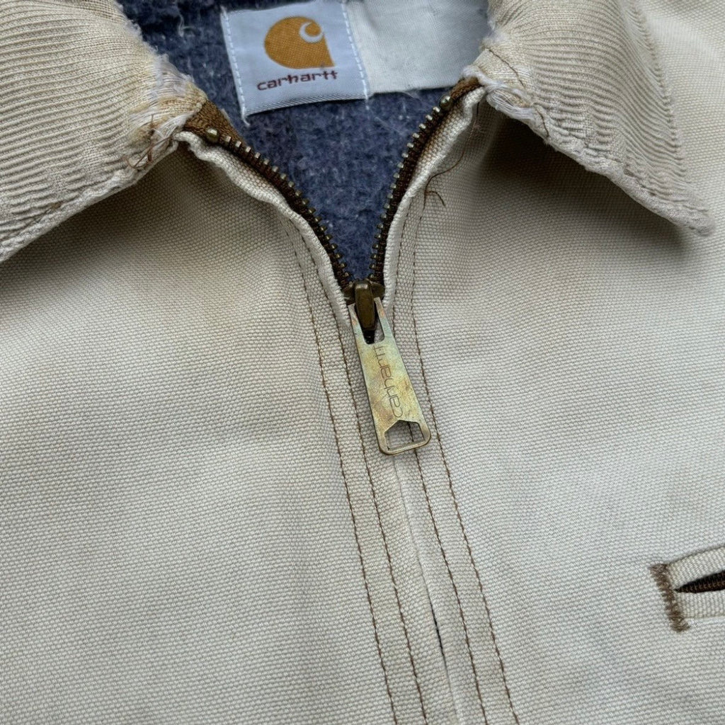 Vintage 90s Faded Carhartt Detroit Jacket BRN M/L