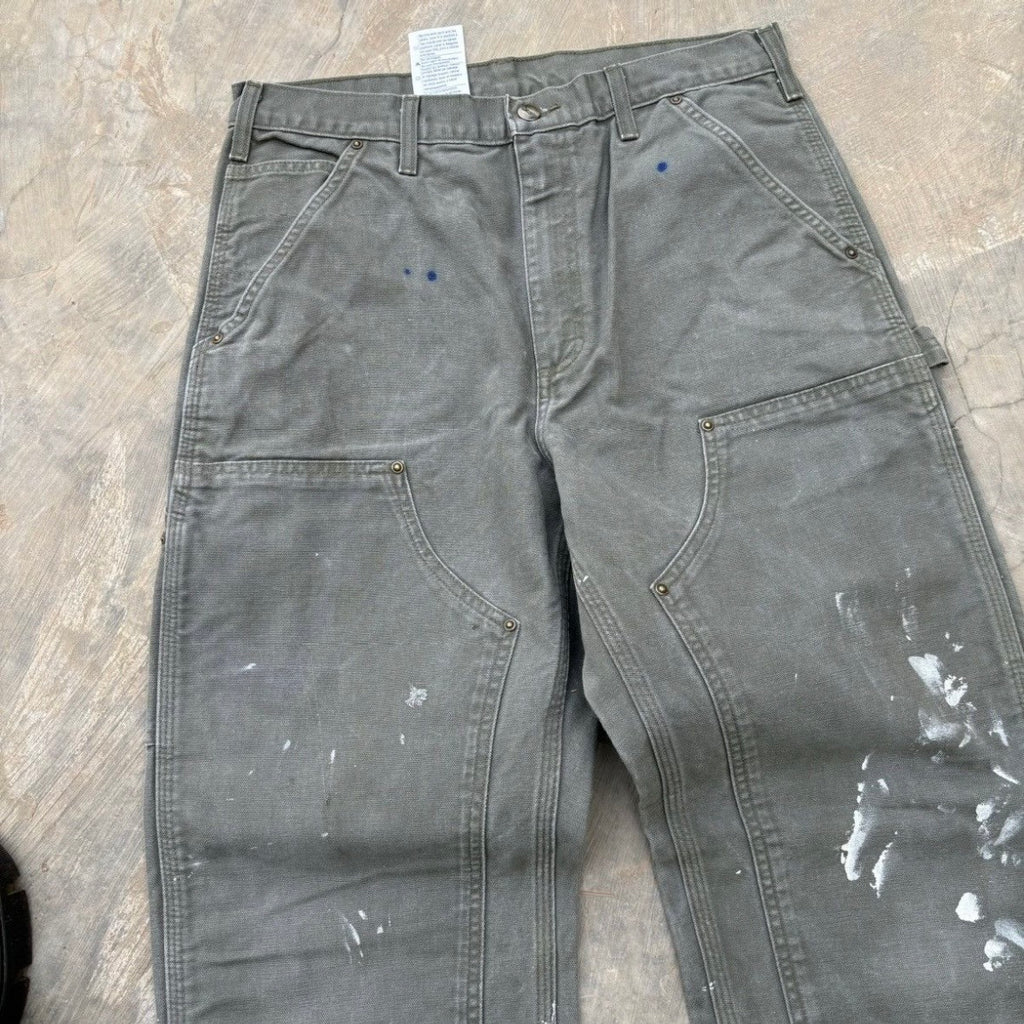 Vintage 00s Carhartt Double Knee Pant B136 Mos 32