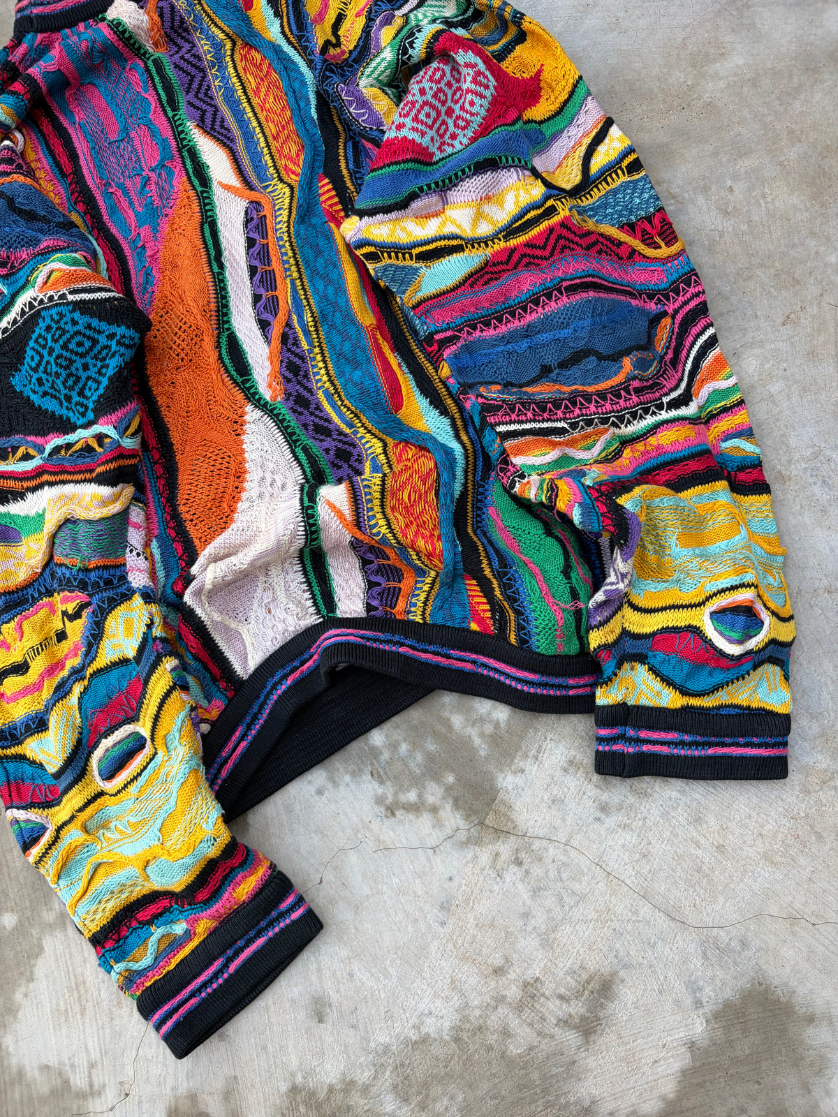 Rare 90s Vintage COOGI Australia 3D Knit Sweater M/L