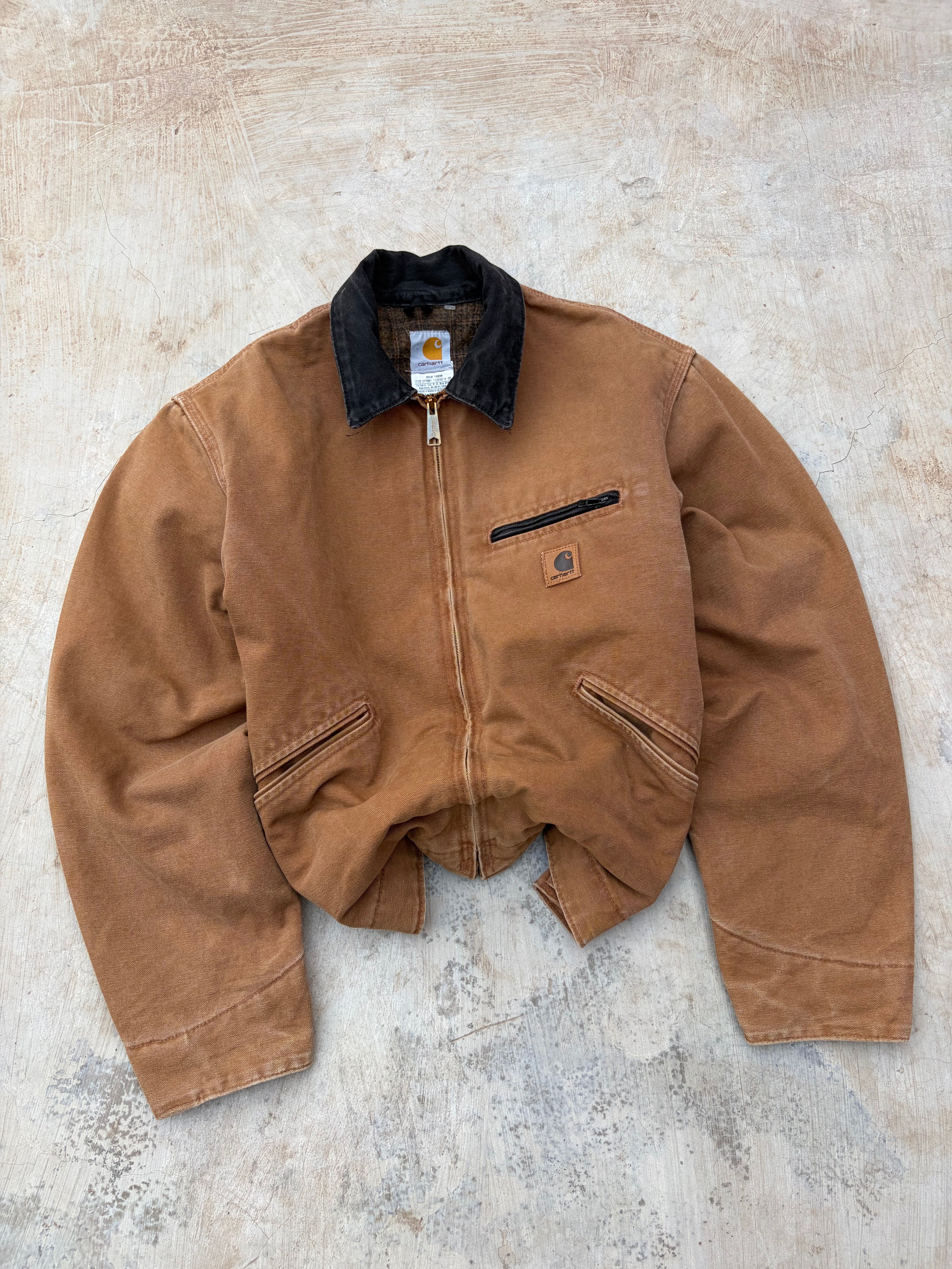 Vintage 00s Carhartt Detroit Jacket  J97 BRN M