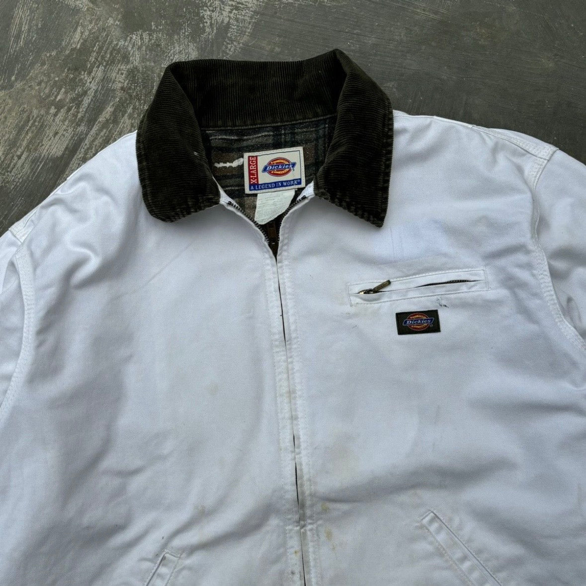 Vintage 90s Dickies Flannel Lined Jacket XL