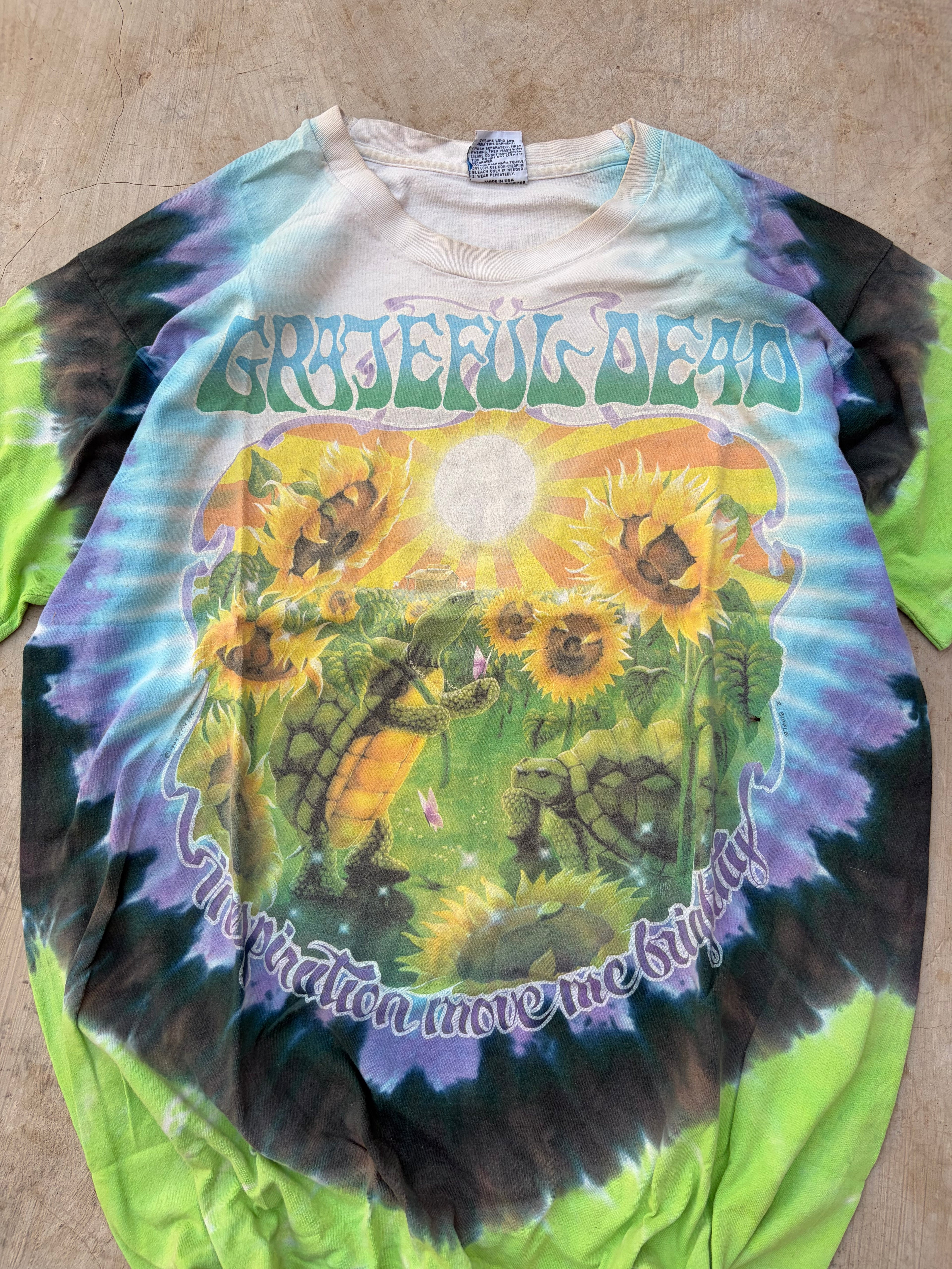 Vintage 1995 Grateful Dead Summer Tour Tshirt XL