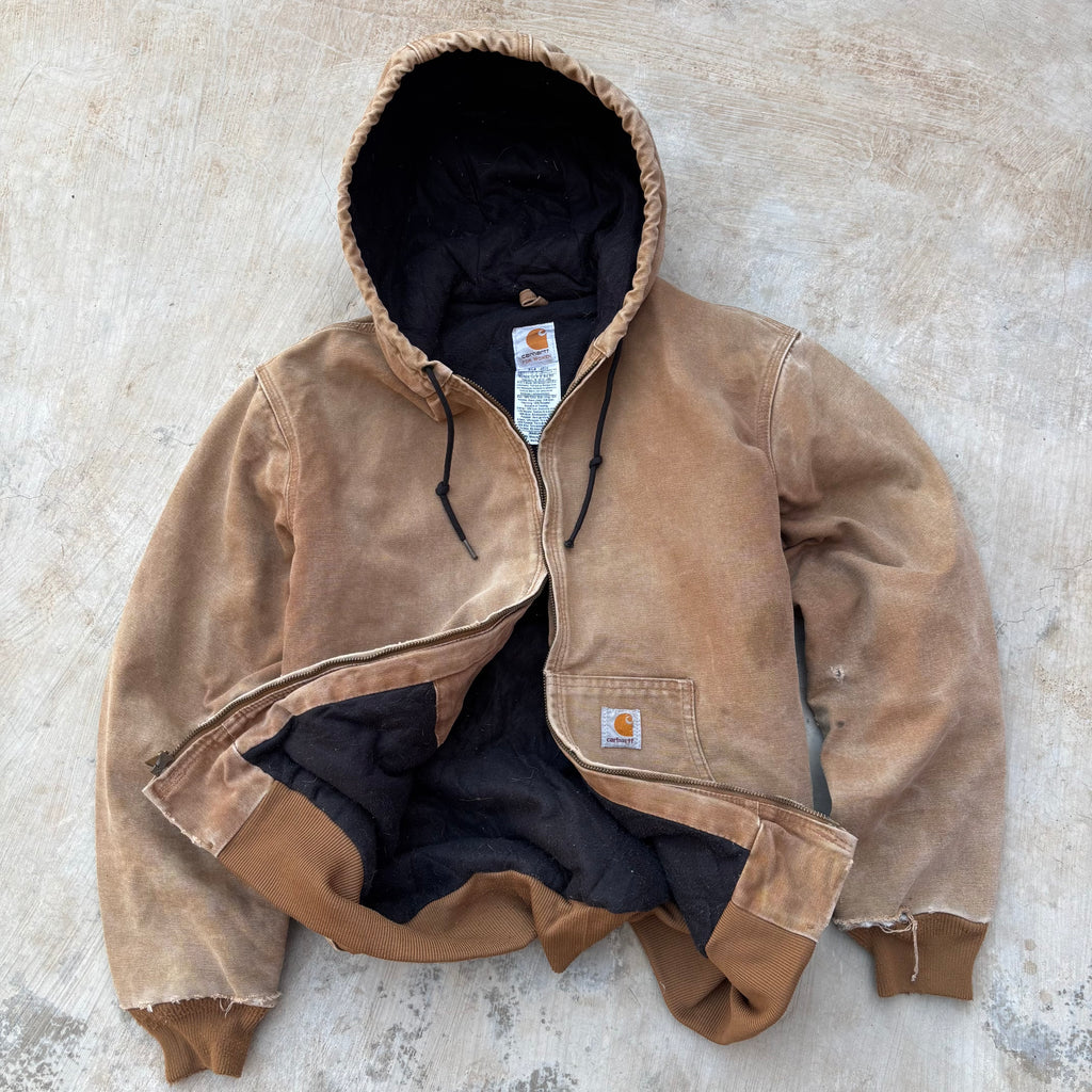 Vintage Carhartt Active Jacket WJ130 BRN M