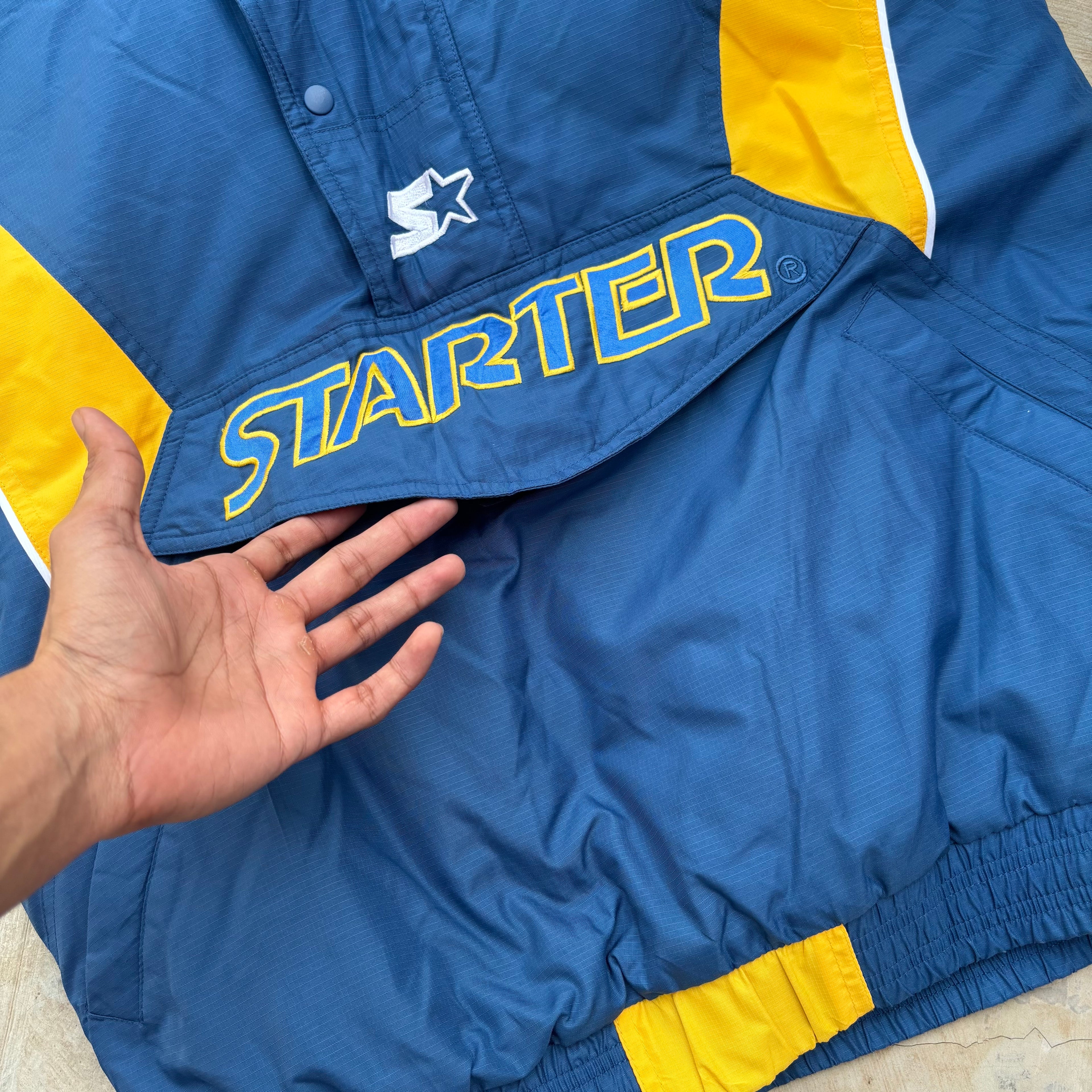 00s Vintage Starter Puffer Jacket L